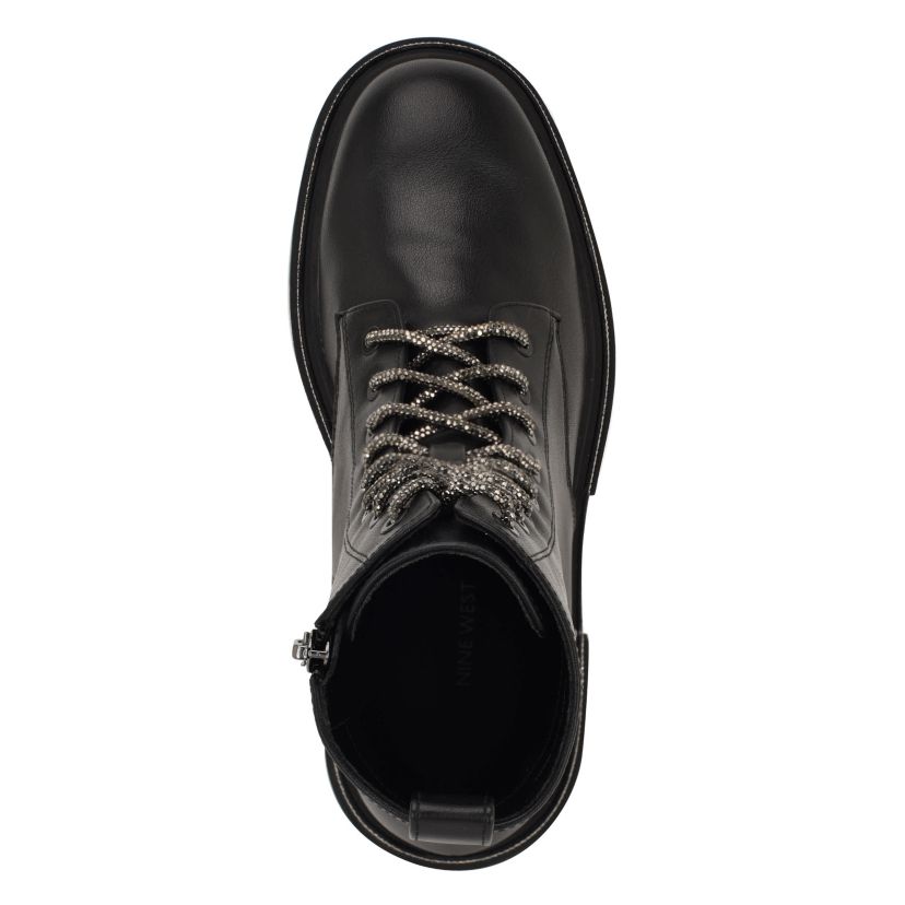 Jarret Lace-up Casual Ankle Lug-sole Booties