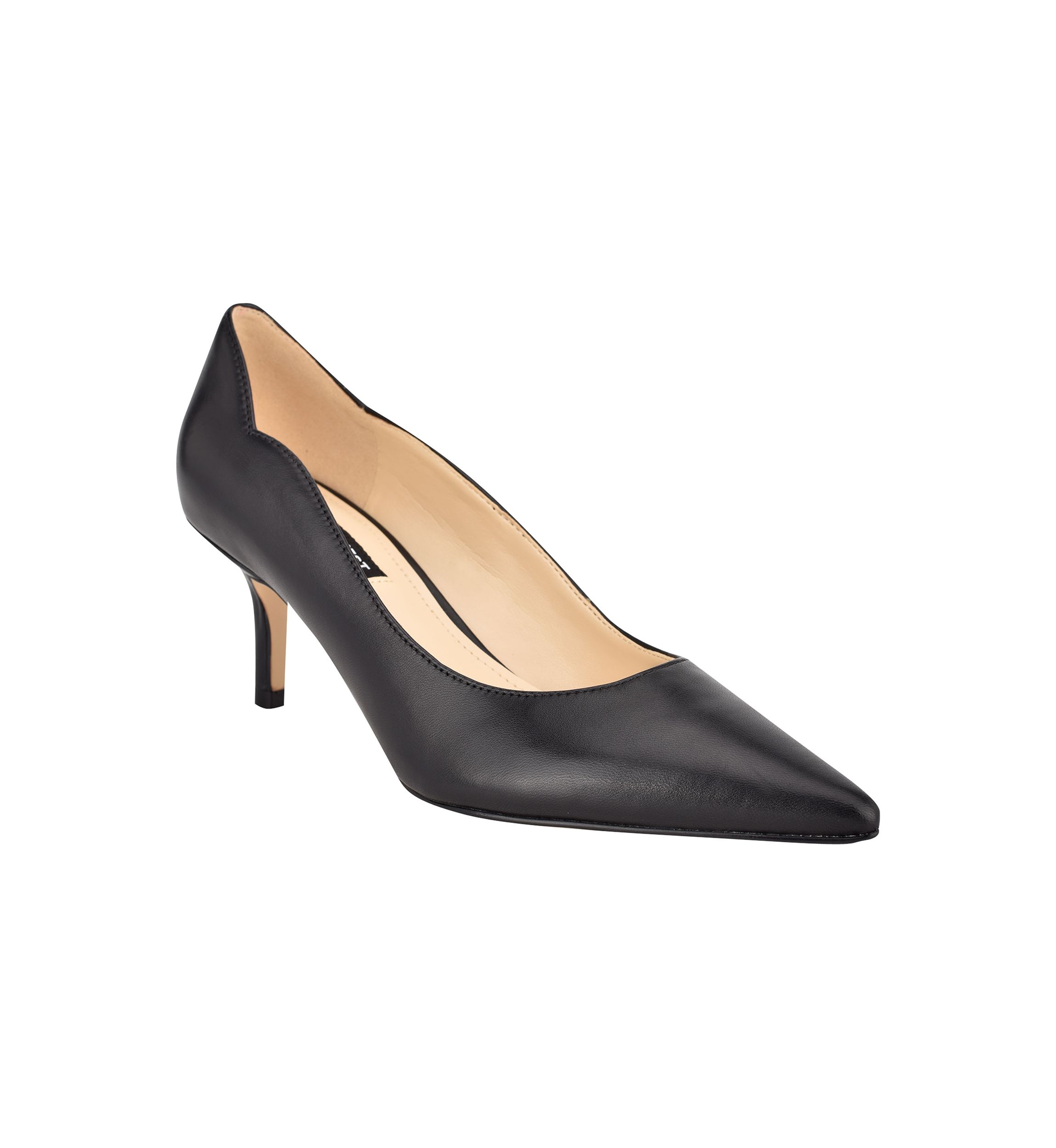 Abaline Pointed Toe Low Pumps