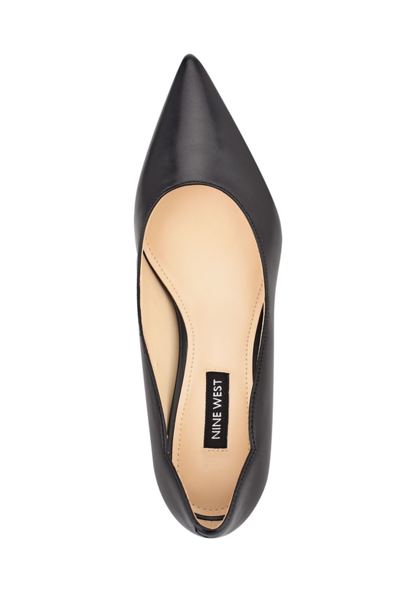 Abaline Pointed Toe Low Pumps