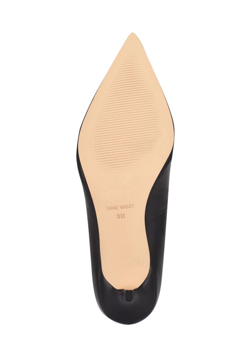 Abaline Pointed Toe Low Pumps