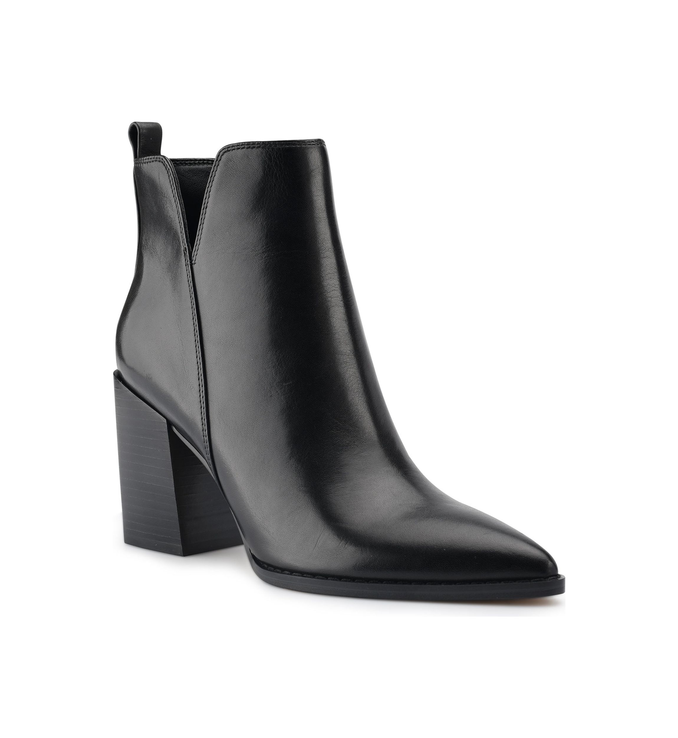 Birds Block Heel Booties