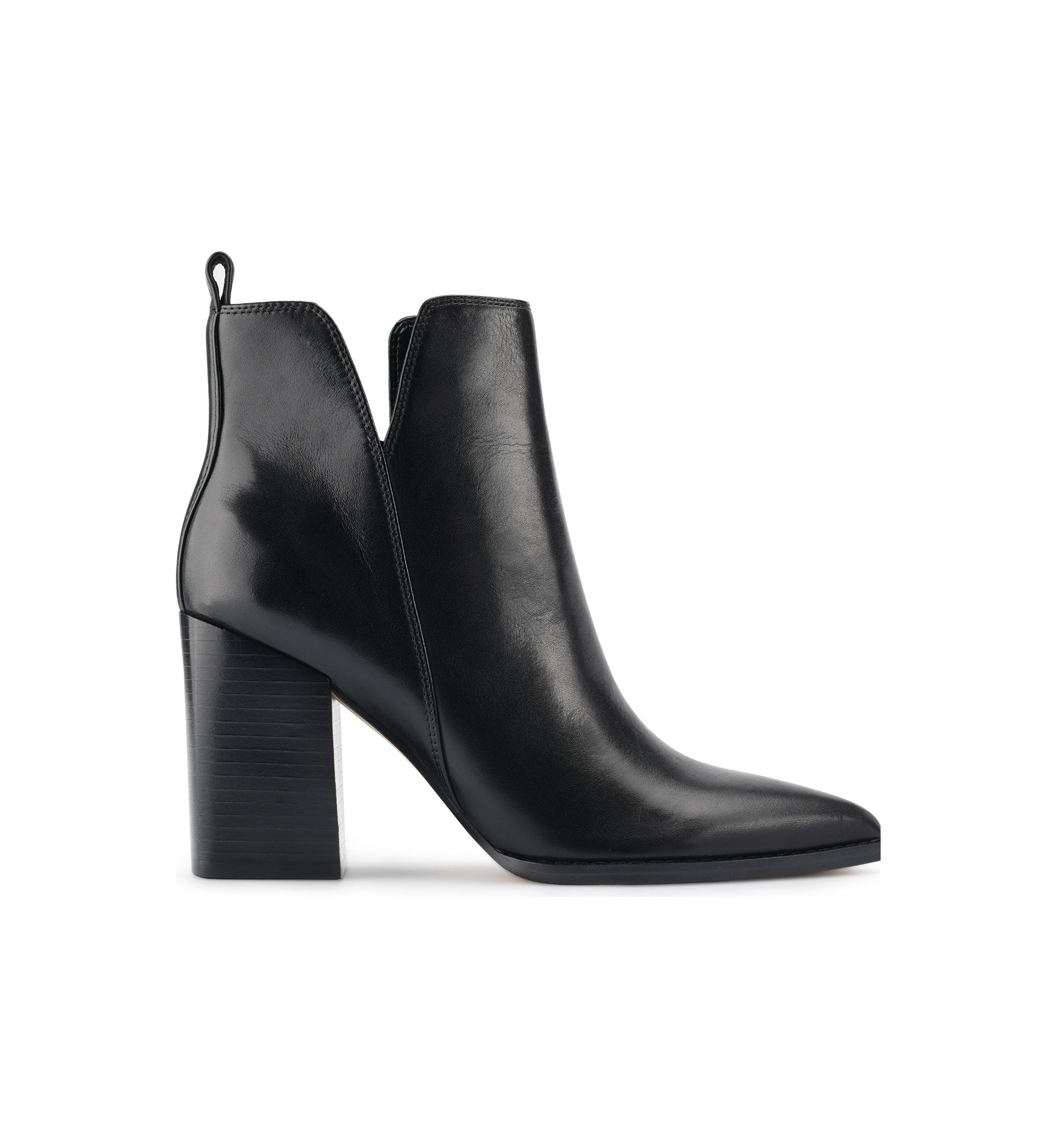 Birds Block Heel Booties
