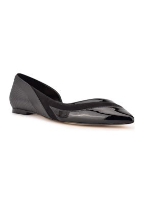 Nine West Byebye D Orsay Pointed Toe Flats belk