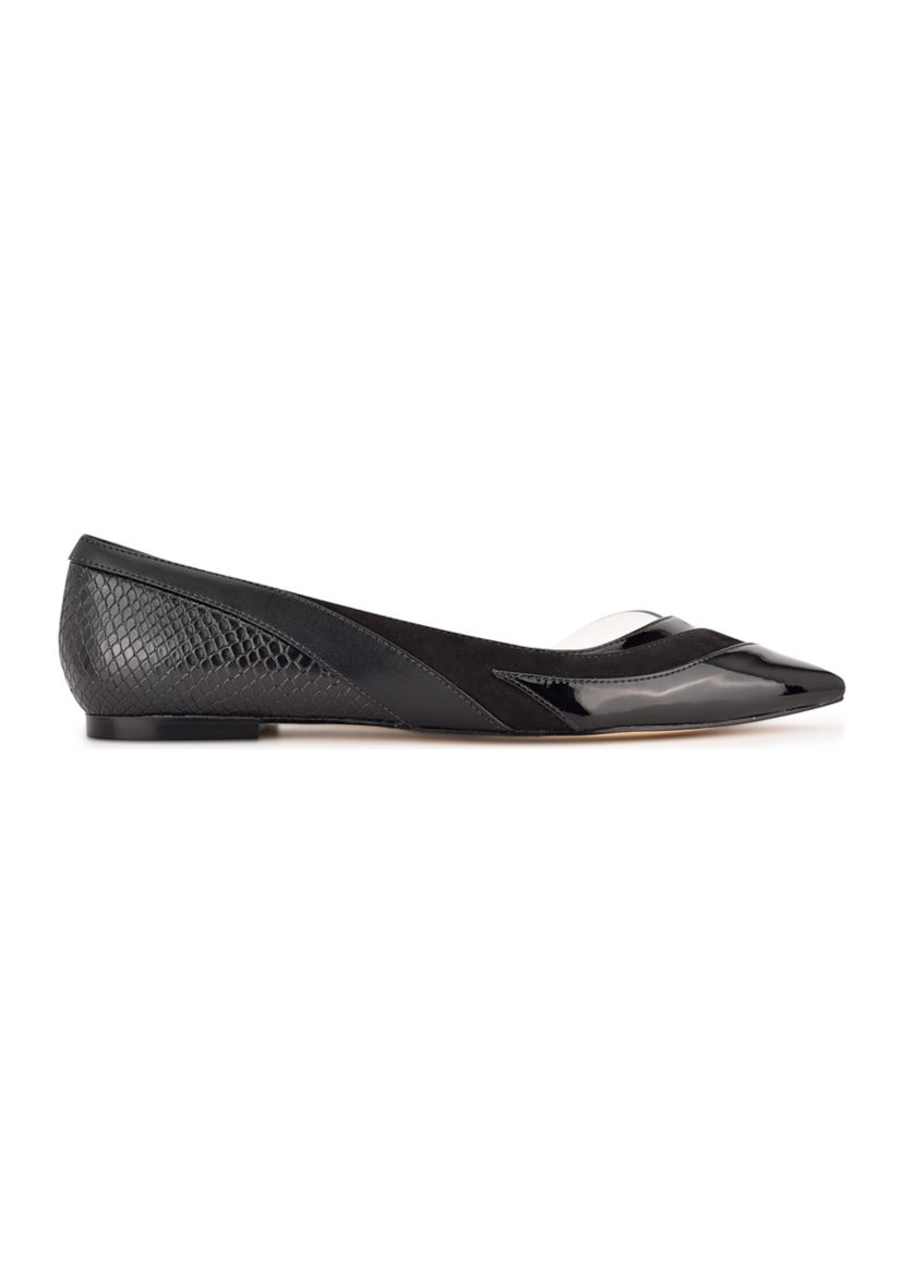 Byebye DOrsay Pointed Toe Flats
