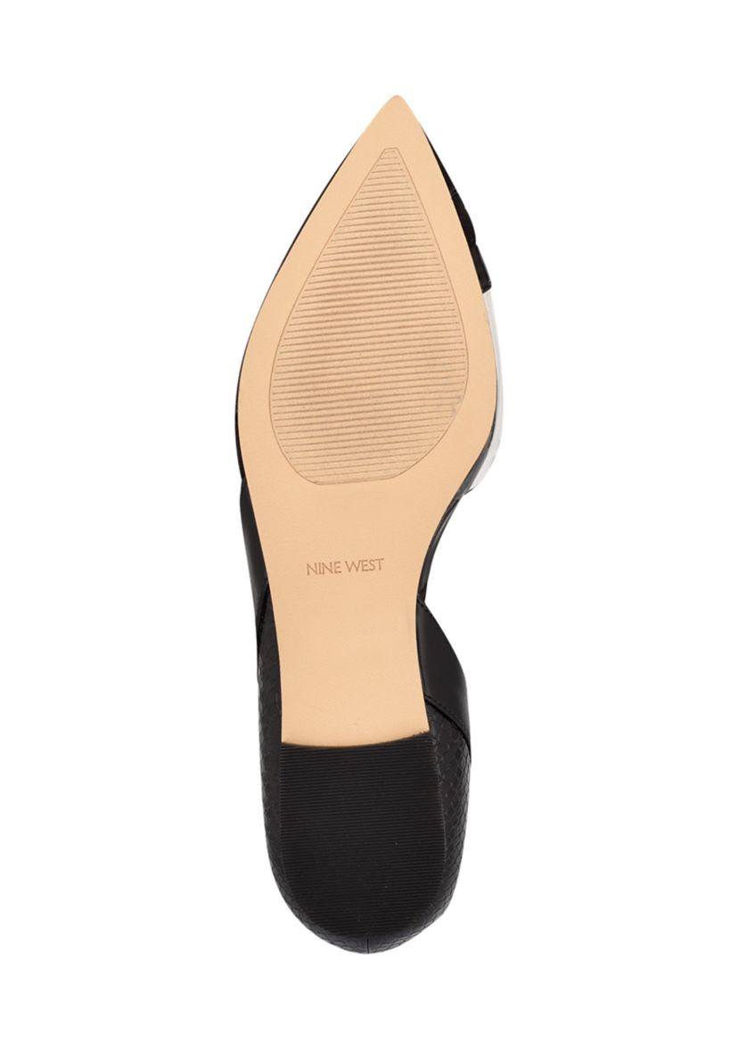 Byebye DOrsay Pointed Toe Flats