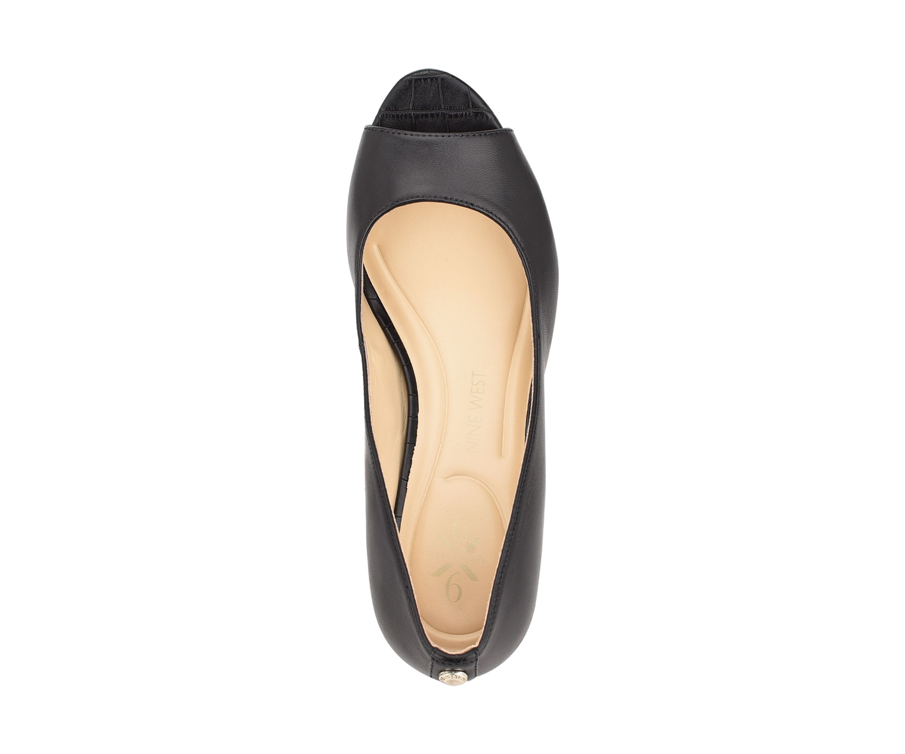 Cape 9X9 Peep Toe Dress Wedges