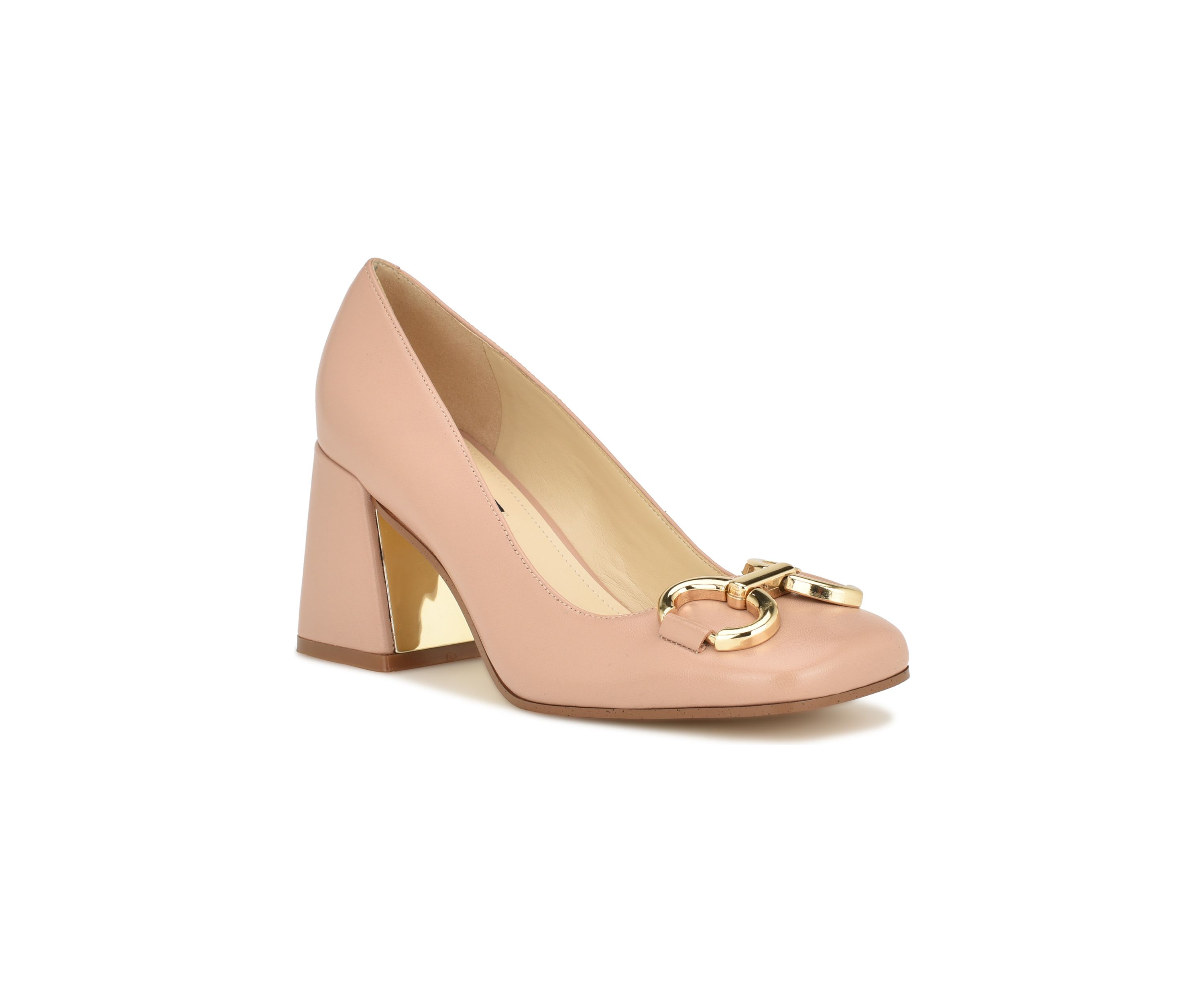 Caven Square Toe Block Heel Dress Pumps