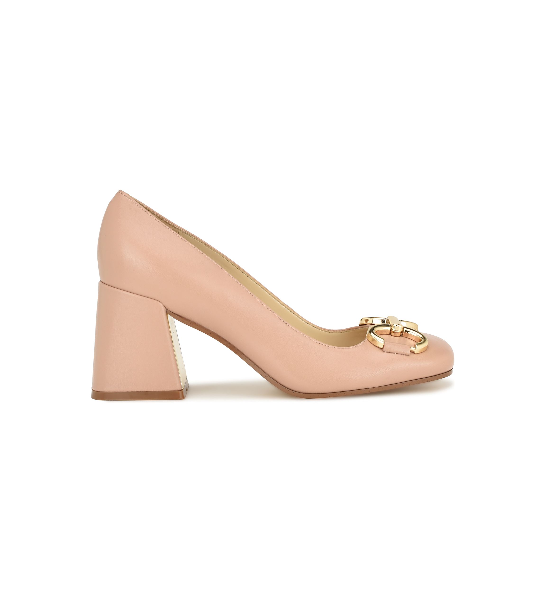 Caven Square Toe Block Heel Dress Pumps