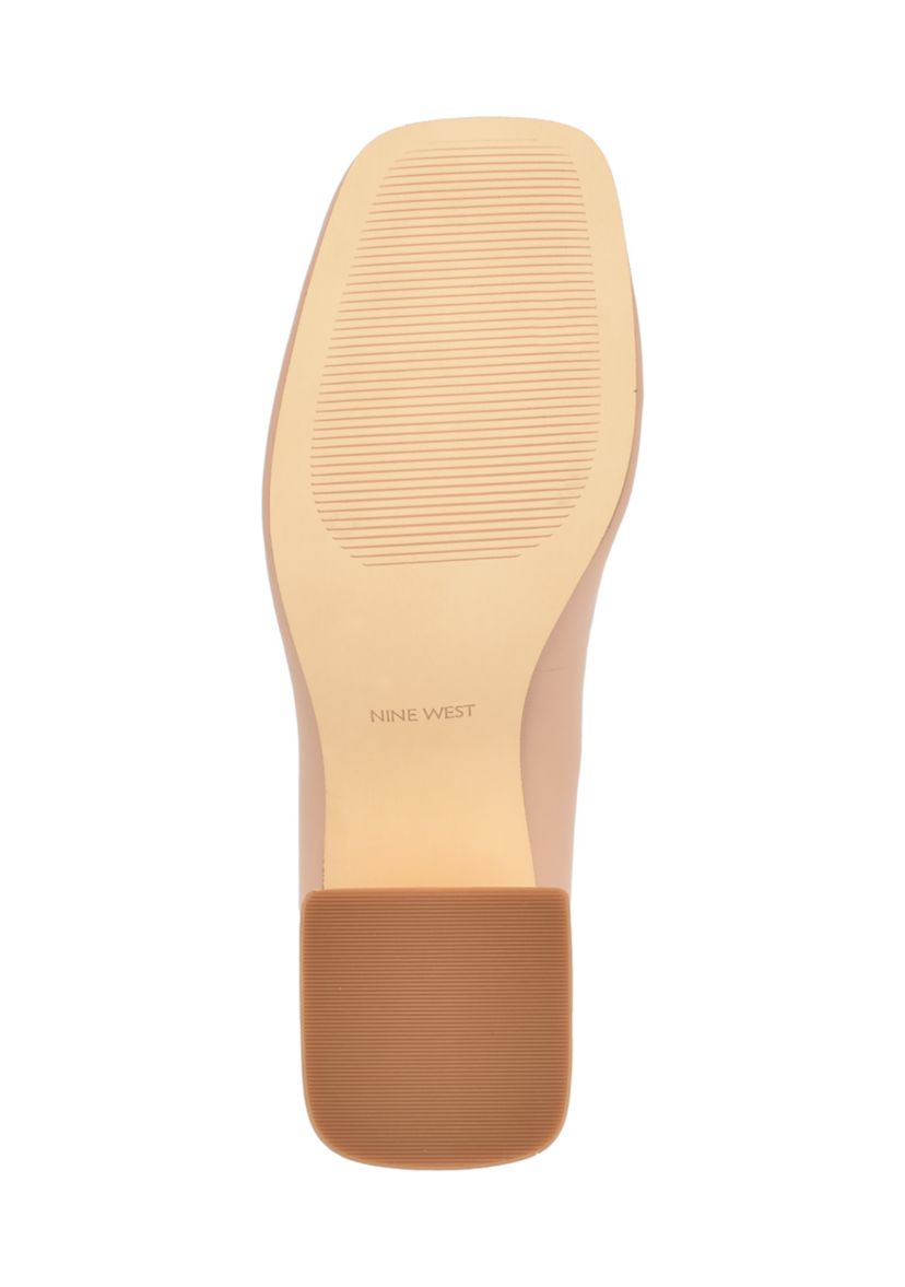 Caven Square Toe Block Heel Dress Pumps