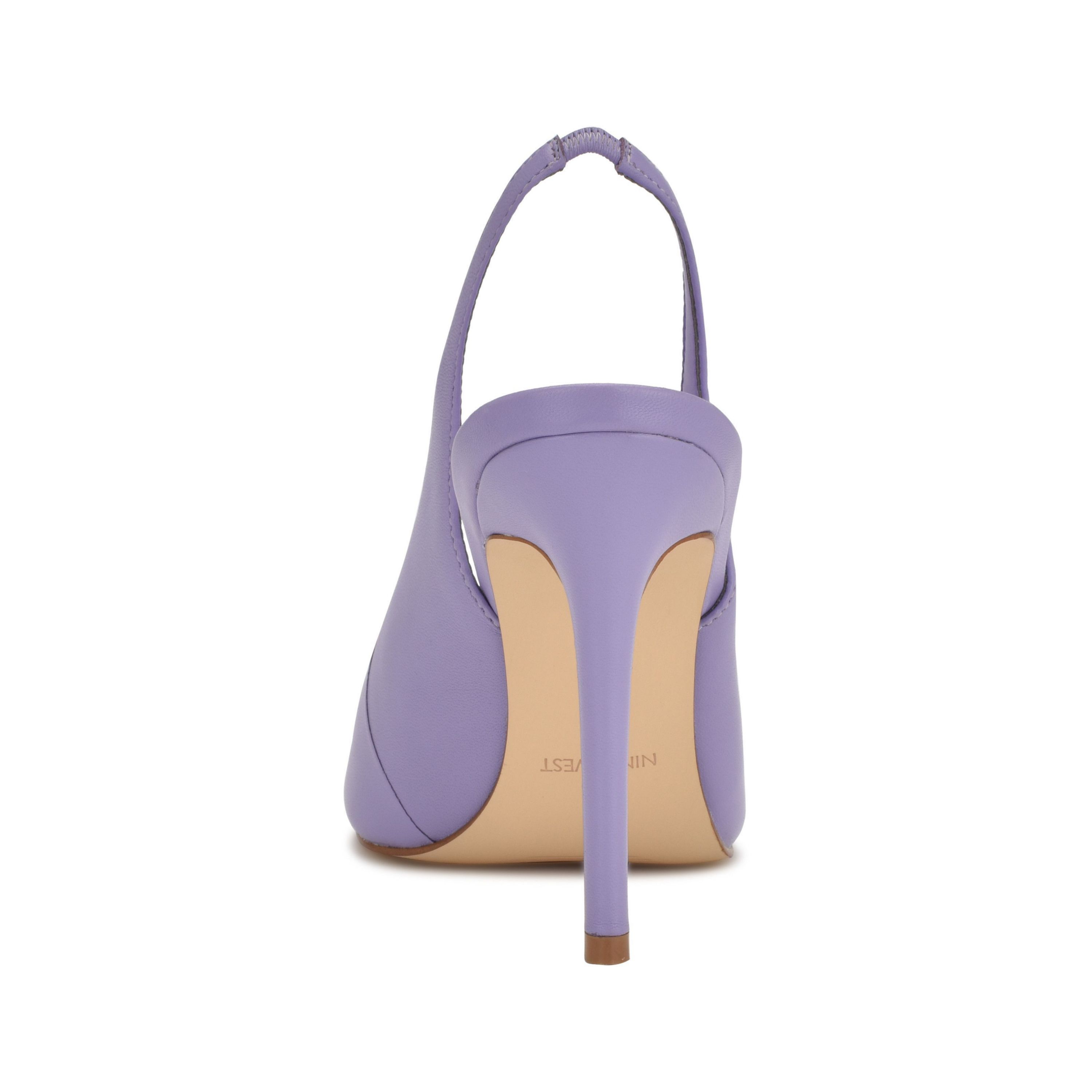 Feather Pointy Toe Slingback Dress Pumps