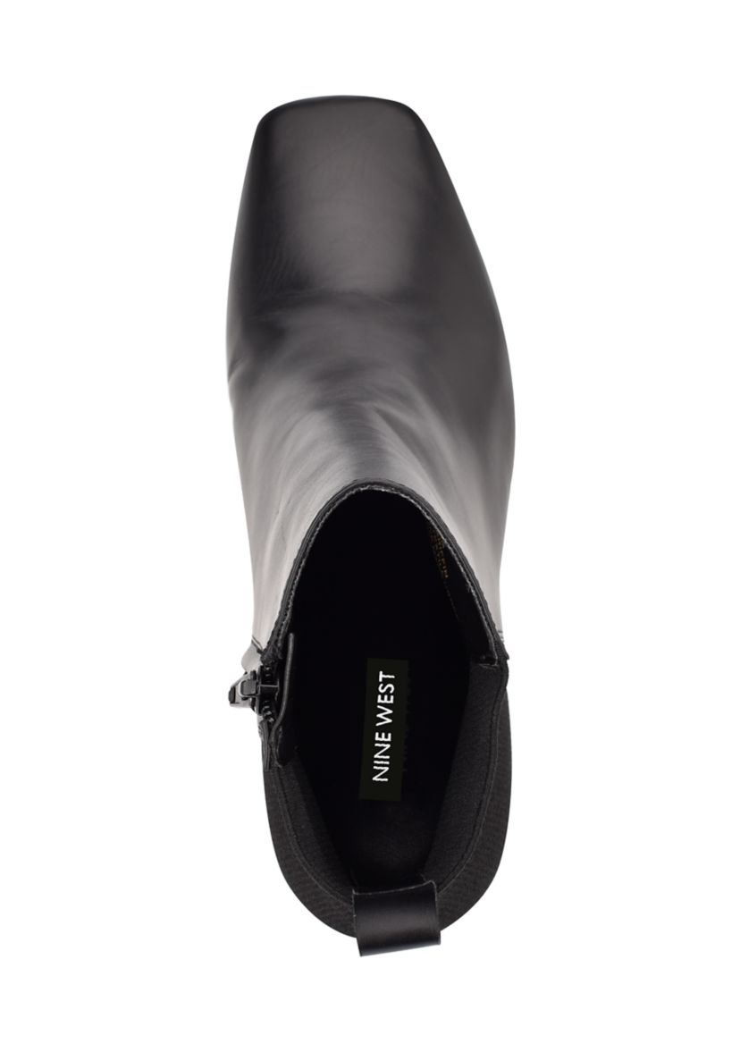 Griffin Block Heel Booties