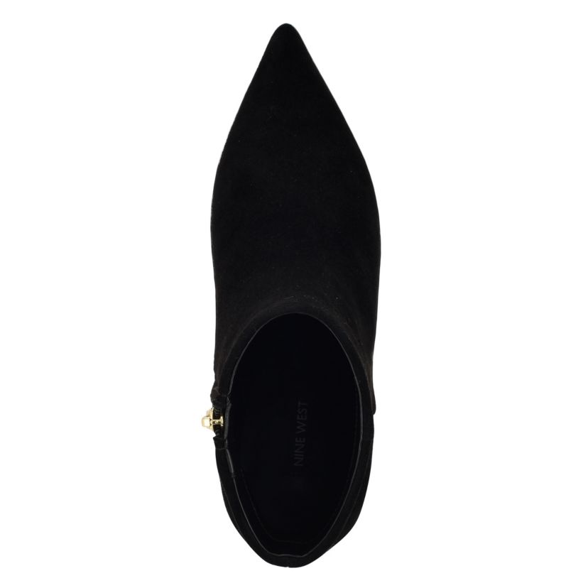 Hamesa Pointy Toe Dress Ankle Booties