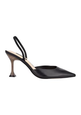 Happy Pointed Toe Slingback Pumps