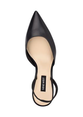 Happy Pointed Toe Slingback Pumps