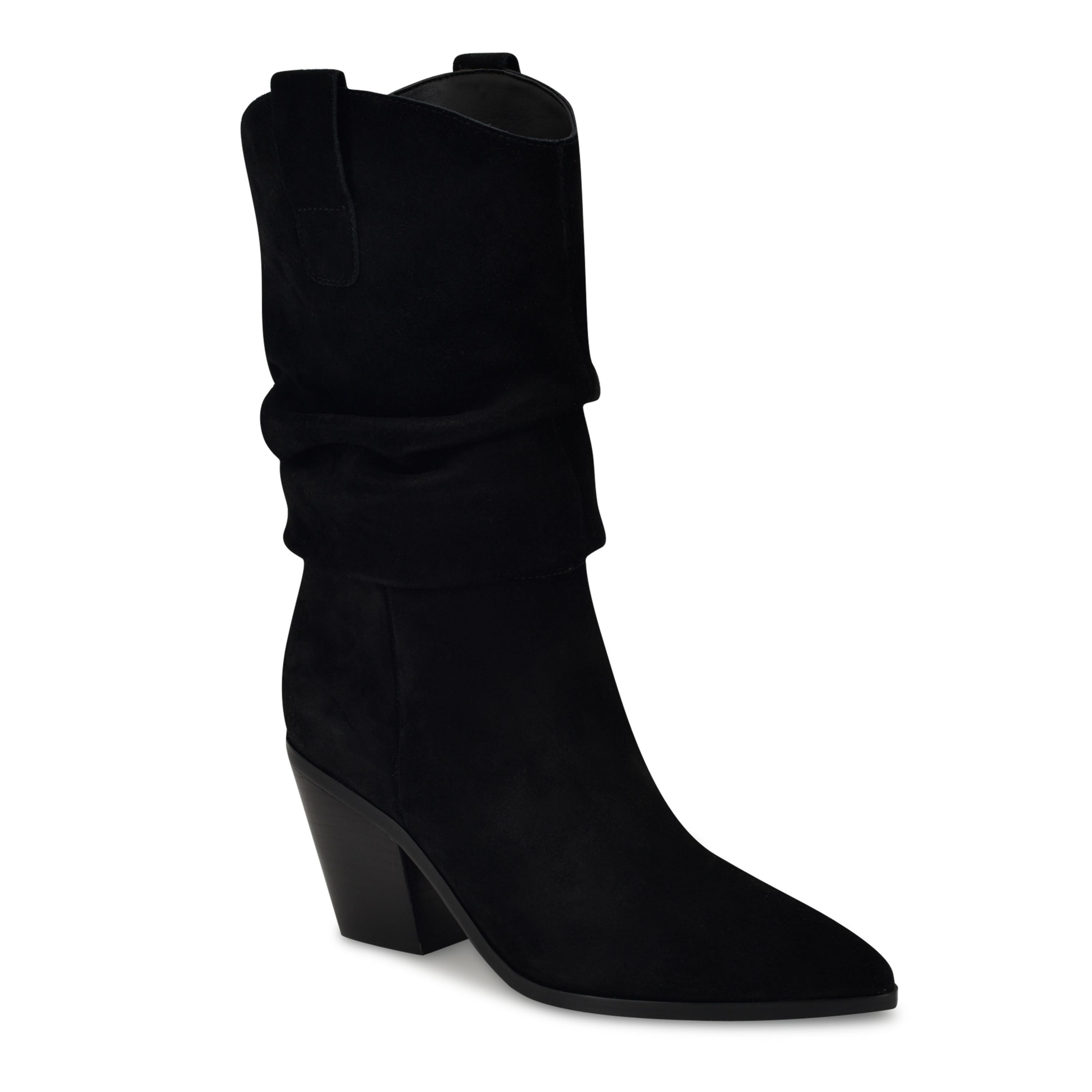 Kadon Pointy Toe Block Heel Dress Booties