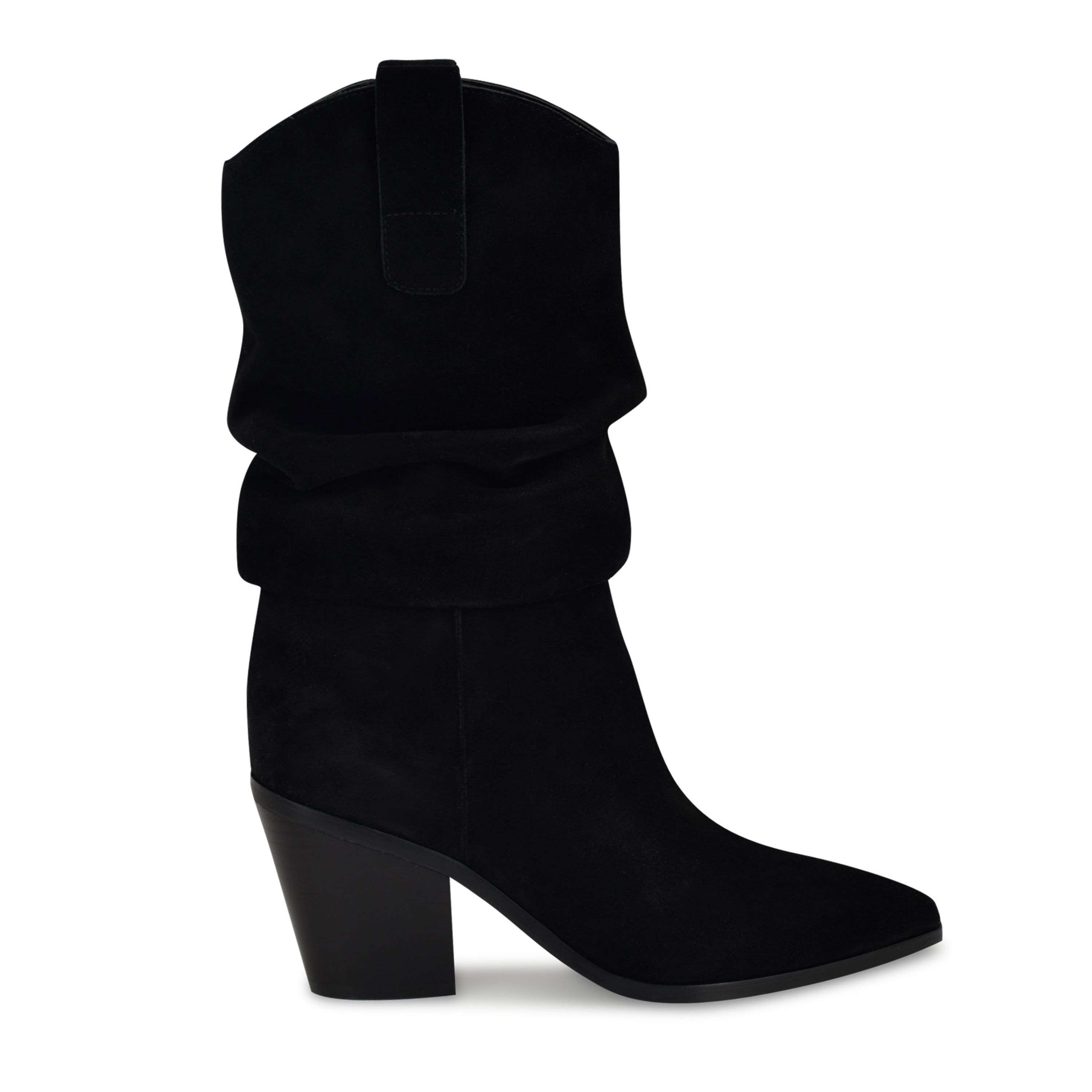 Kadon Pointy Toe Block Heel Dress Booties