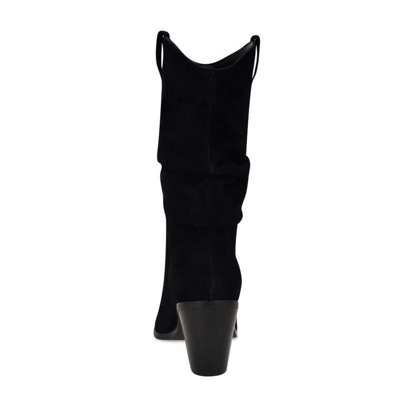 Kadon Pointy Toe Block Heel Dress Booties