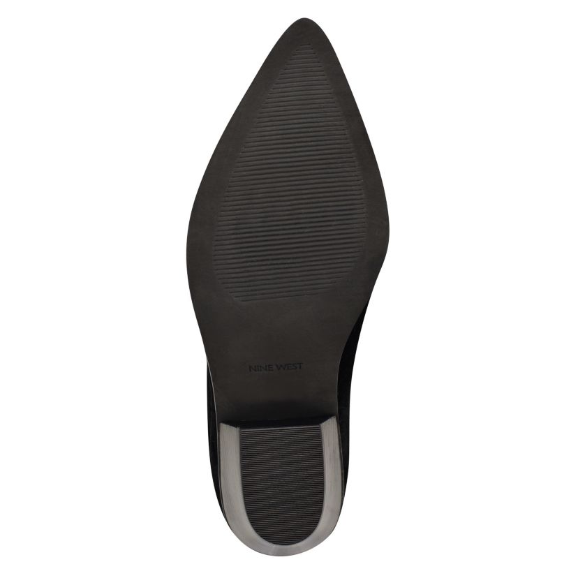 Kadon Pointy Toe Block Heel Dress Booties