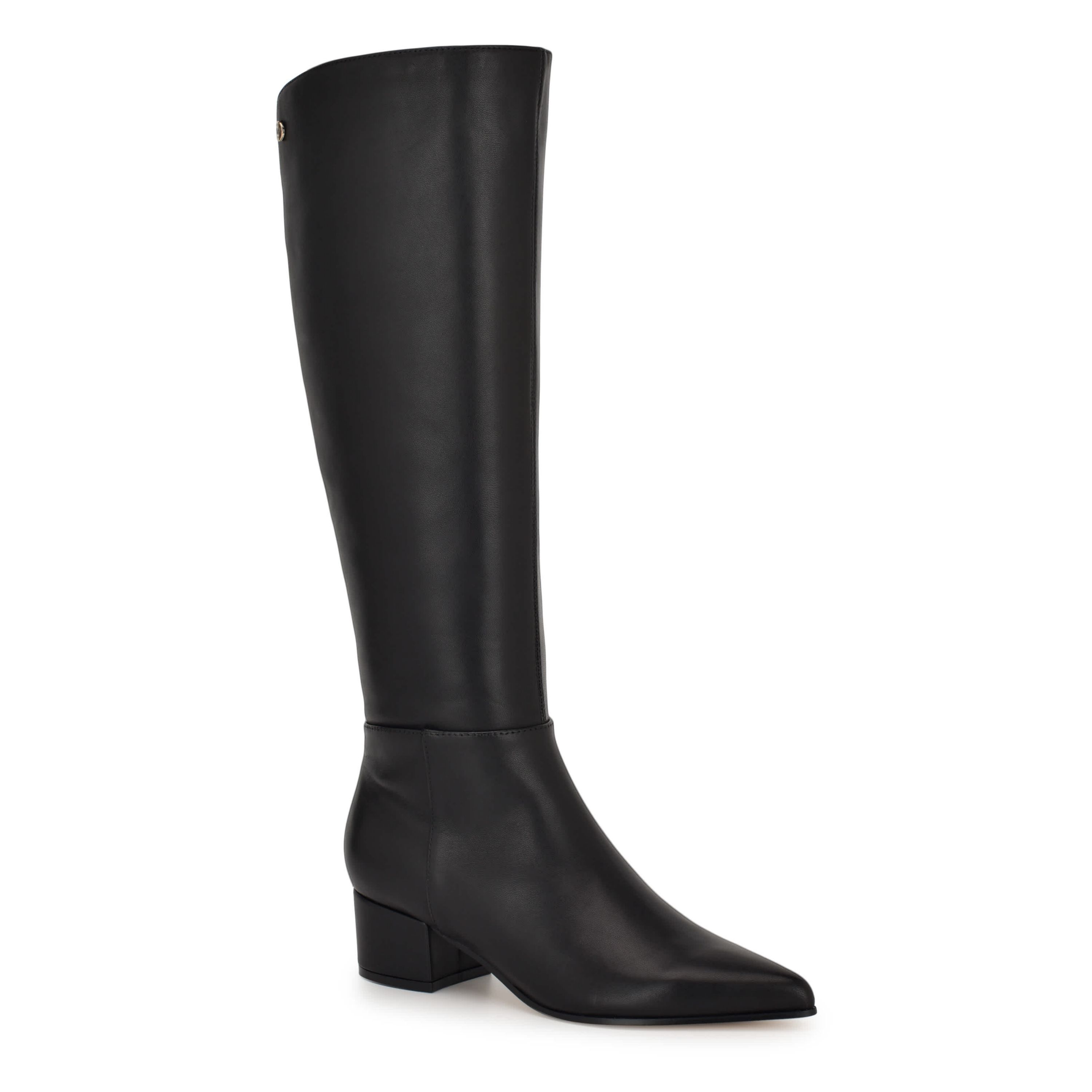 Morgin Pointy Toe Block Heel Dress Boots