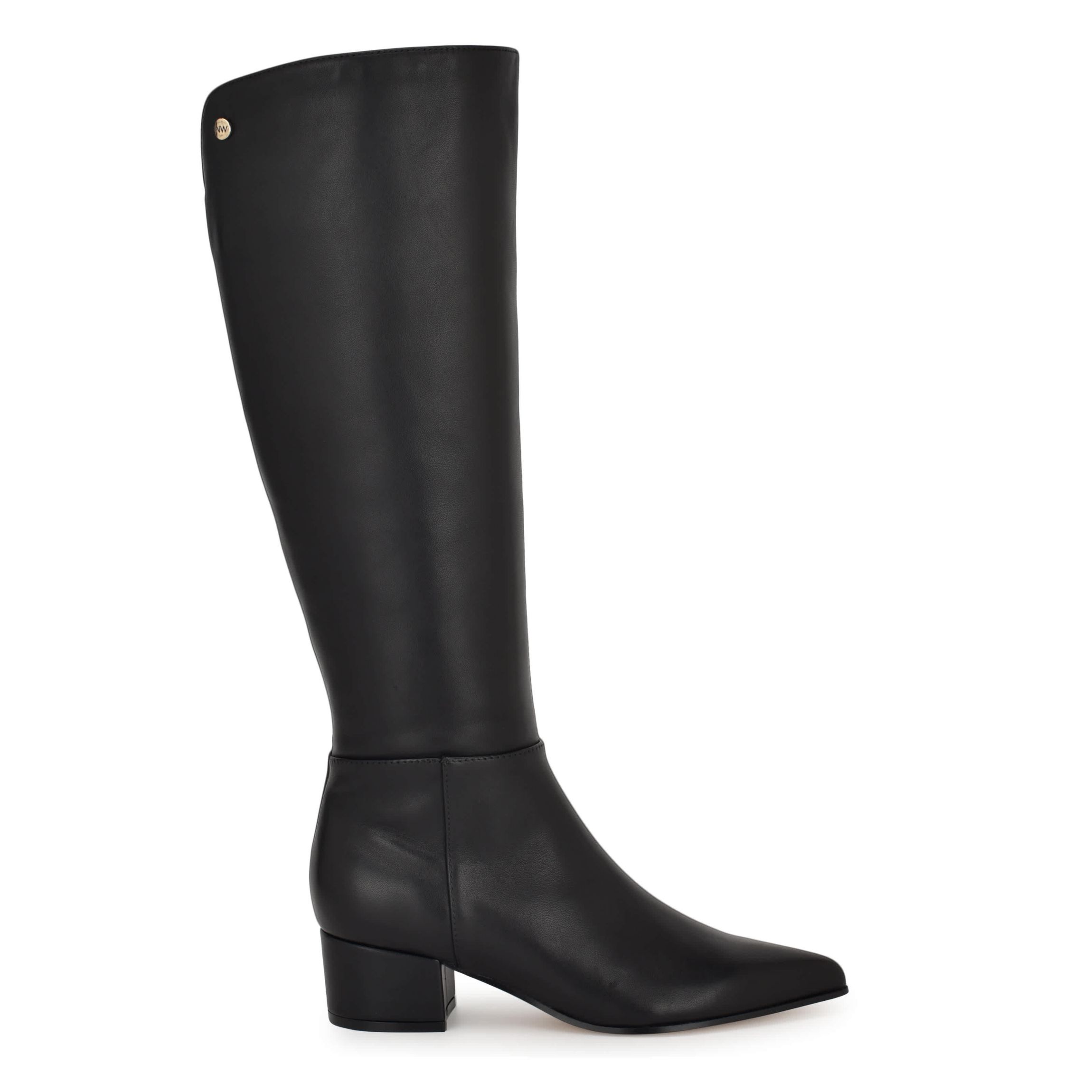 Morgin Pointy Toe Block Heel Dress Boots