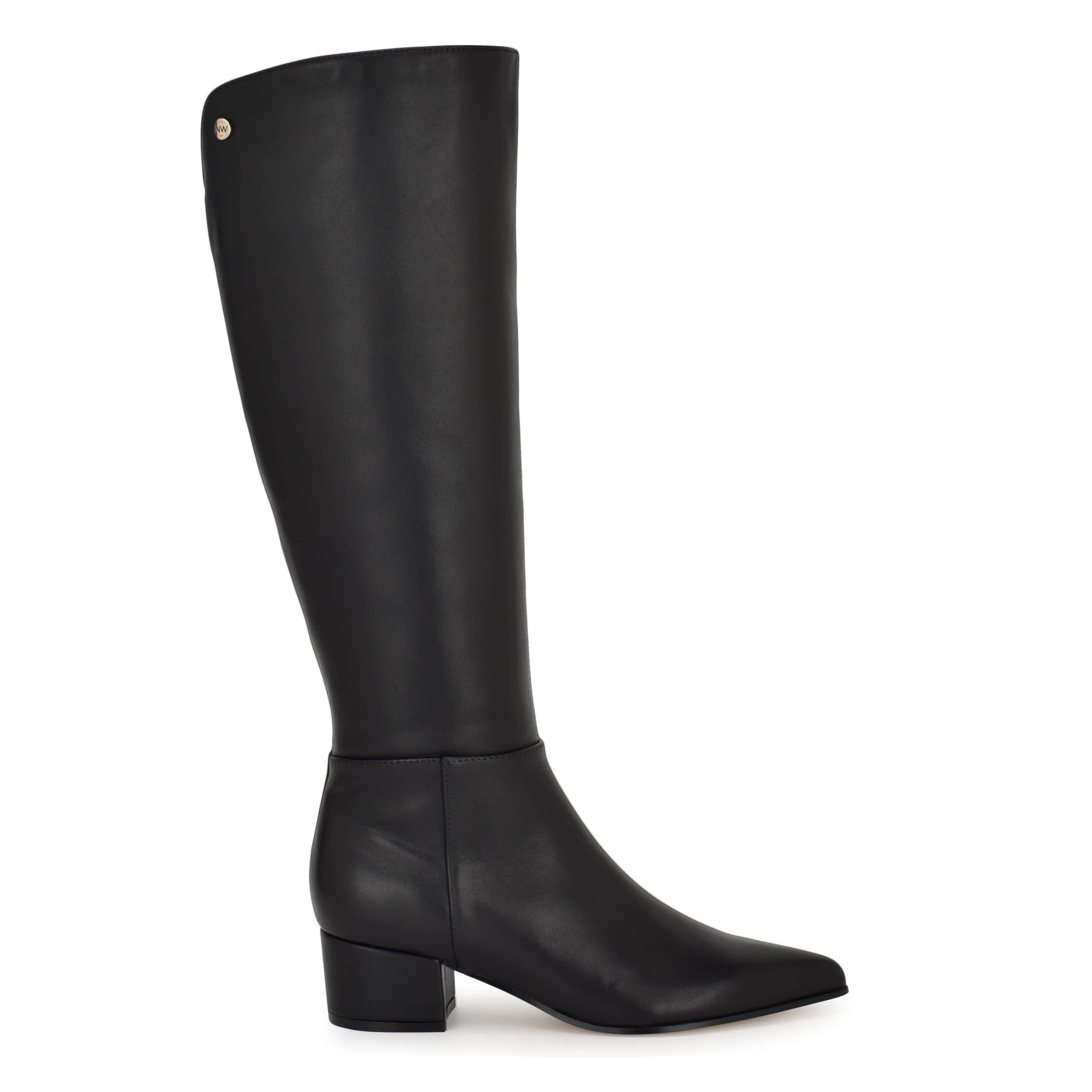 Morgin Pointy Toe Block Heel Dress Boots