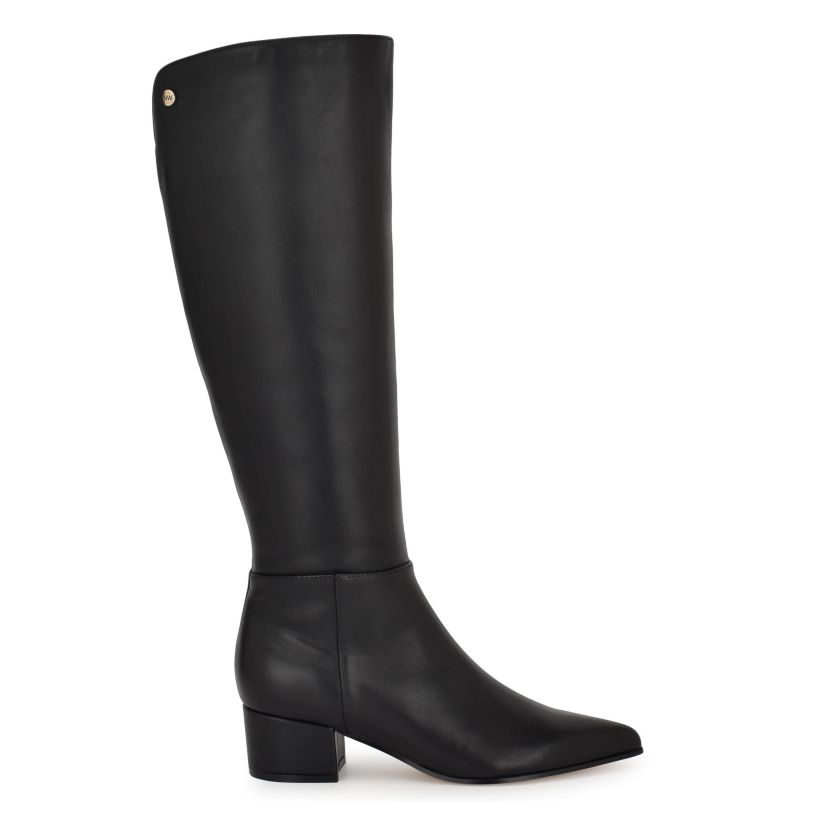 Morgin Pointy Toe Block Heel Dress Boots