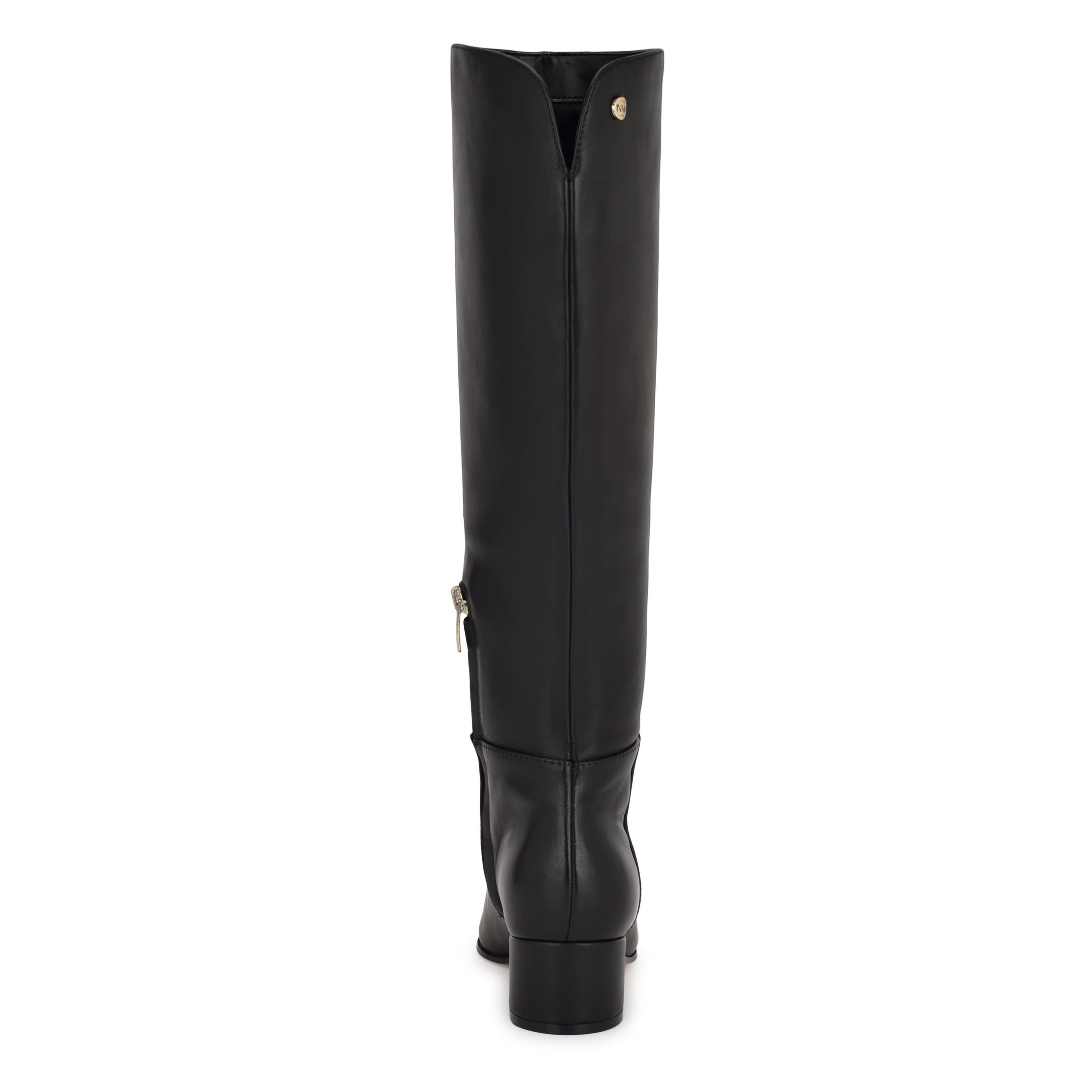 Morgin Pointy Toe Block Heel Dress Boots
