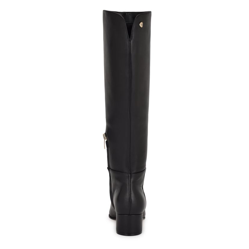 Morgin Pointy Toe Block Heel Dress Boots