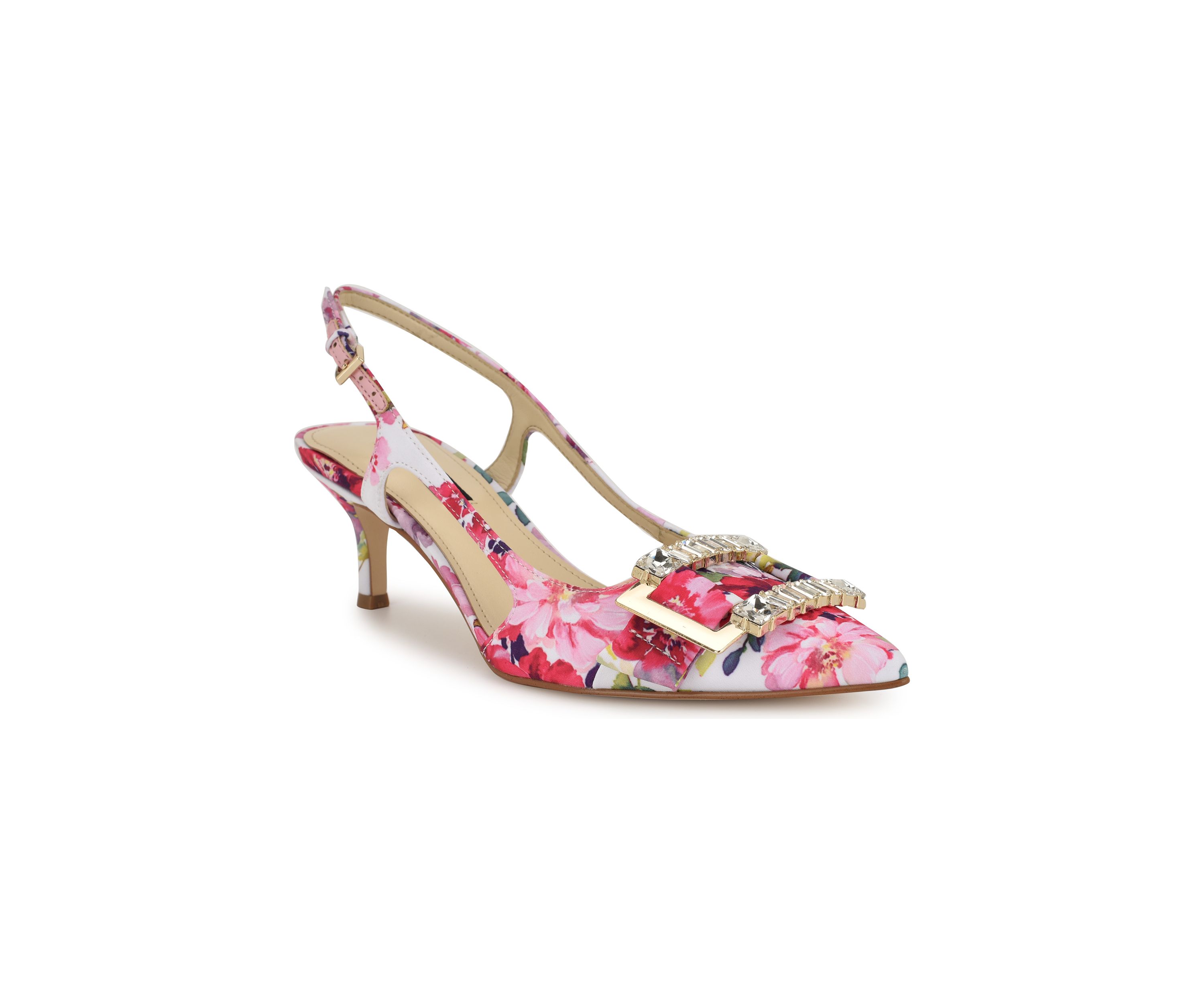 Neeri Pointy Toe Slingback Dress Pumps