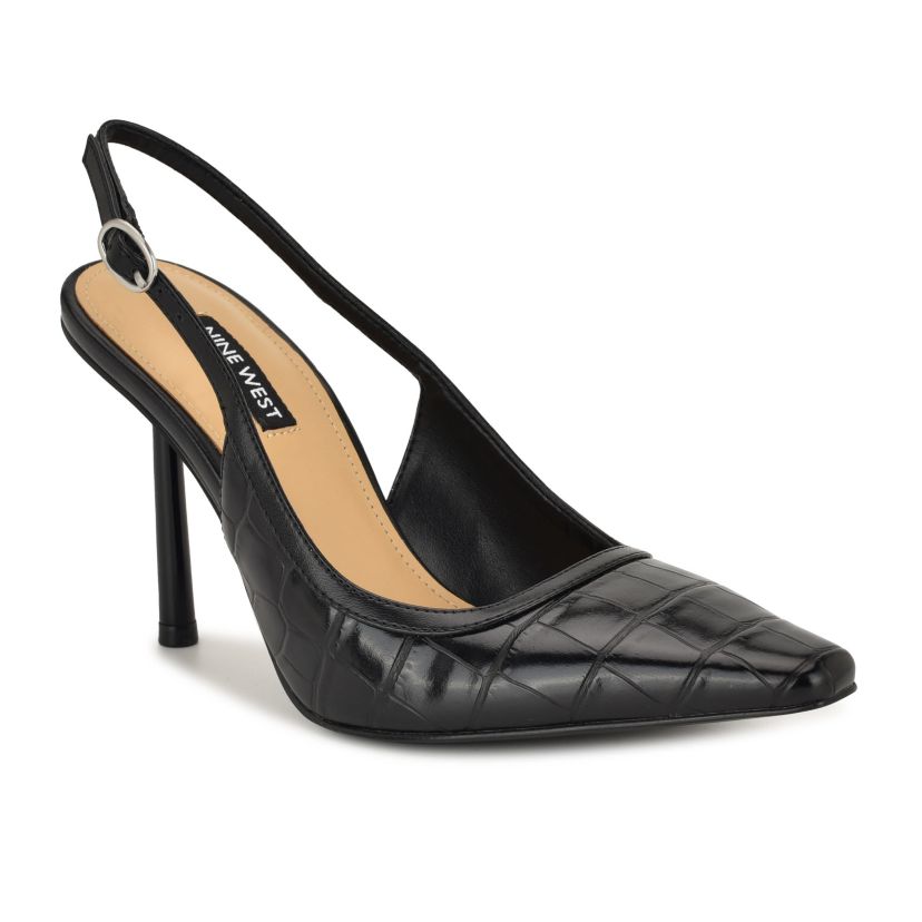 Orlanda Stiletto Heel Dress Slingback Pumps
