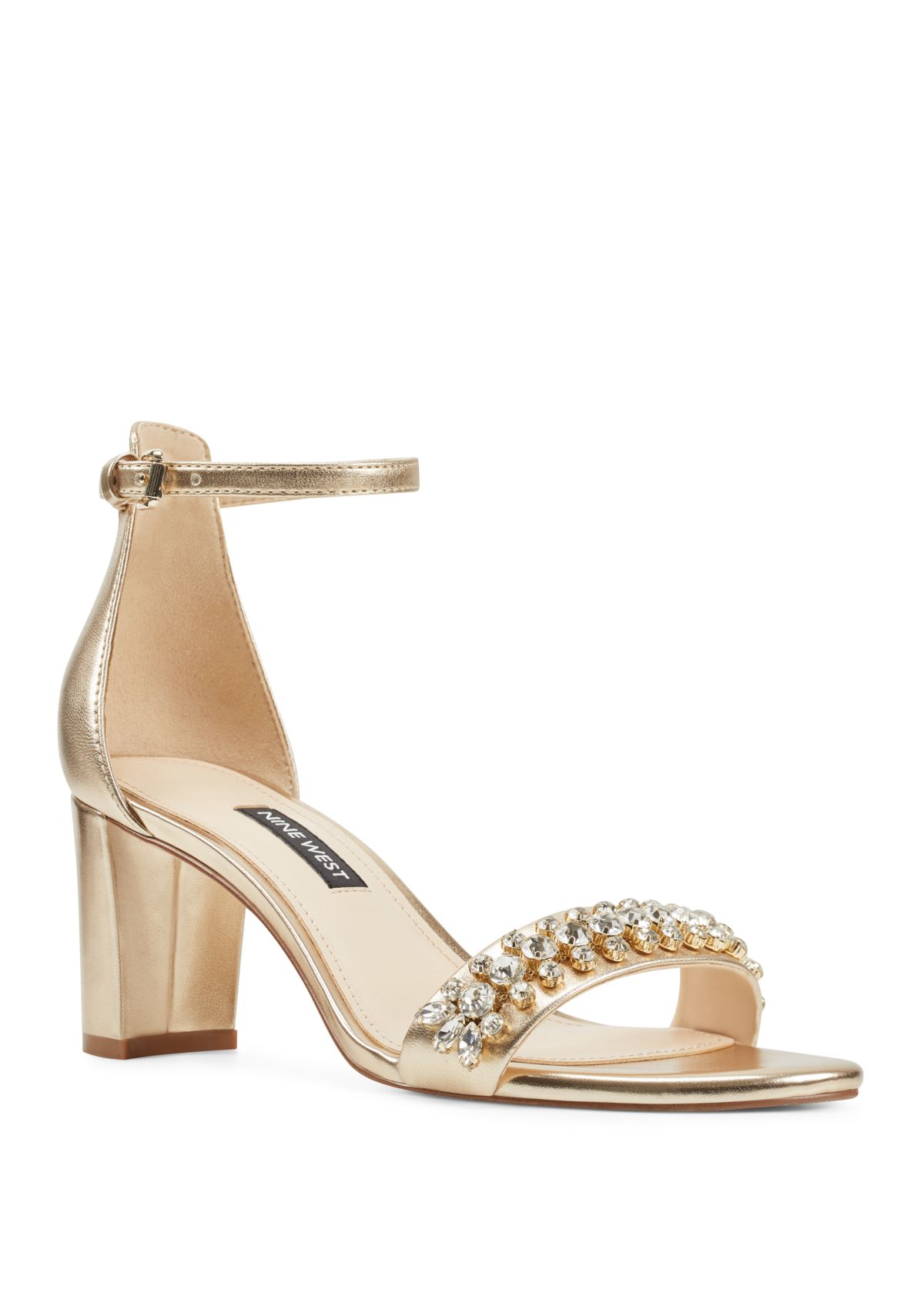 Perla Bejeweled Sandals 