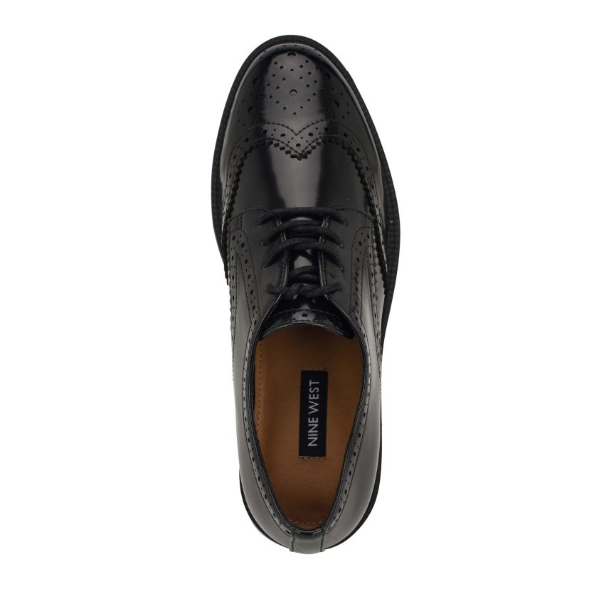 Studey Round Toe Lace-up Casual Loafers