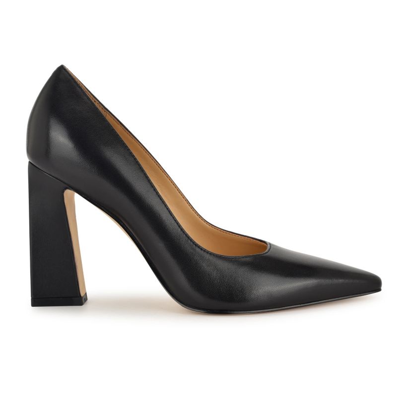 Tamant Slip-on Block Heel Dress Pumps