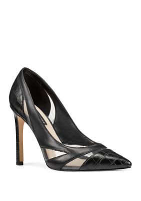 nine west lucite heel