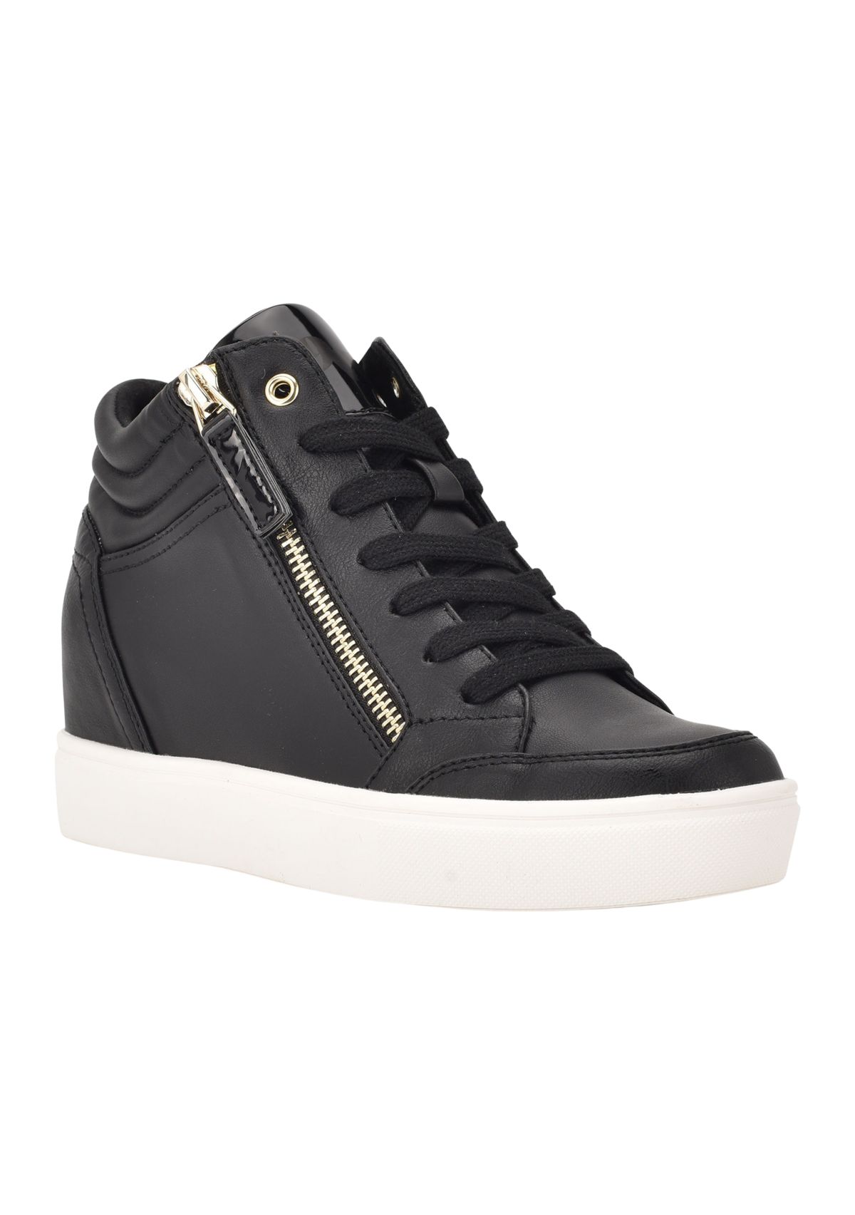 Tons High Top Hidden Wedge Sneakers