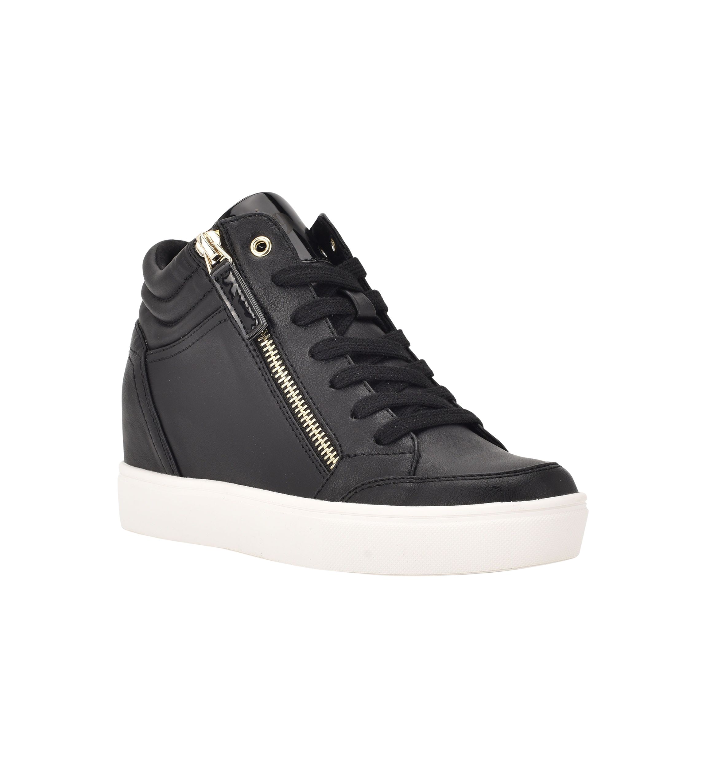 Tons High Top Hidden Wedge Sneakers