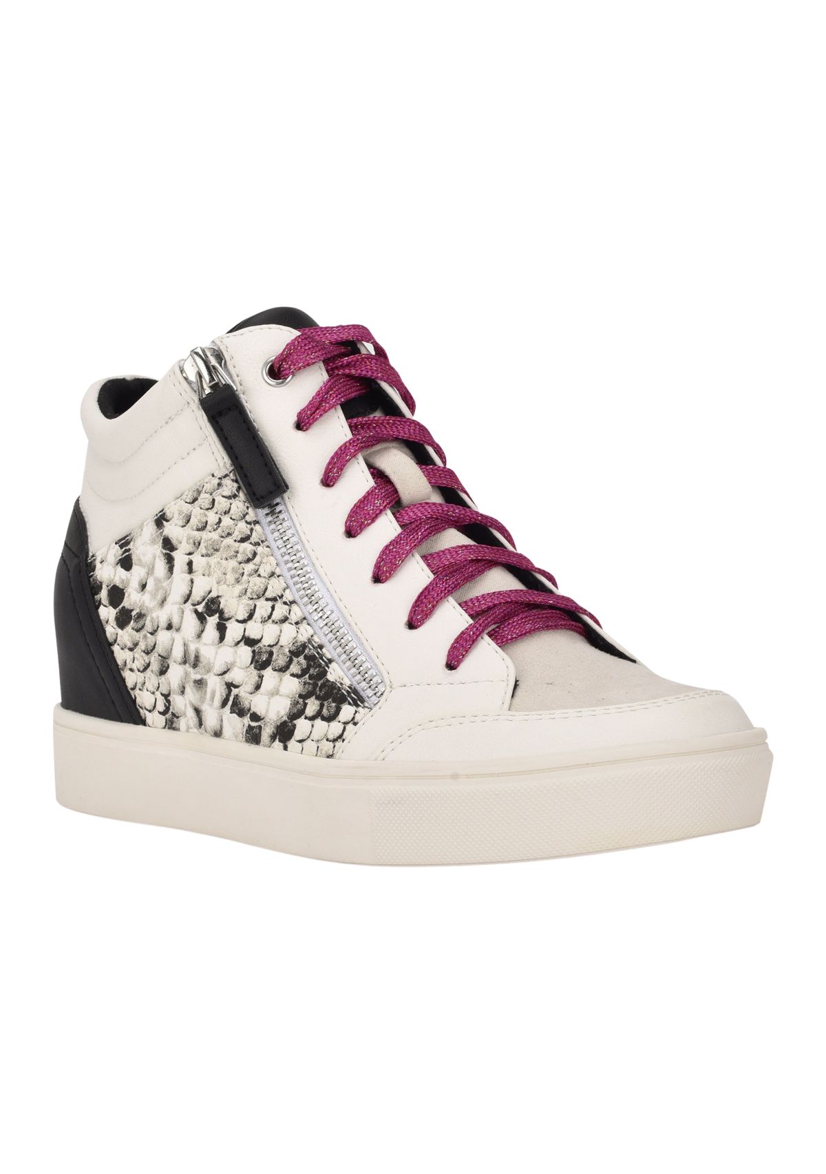 Tons High Top Hidden Wedge Sneakers