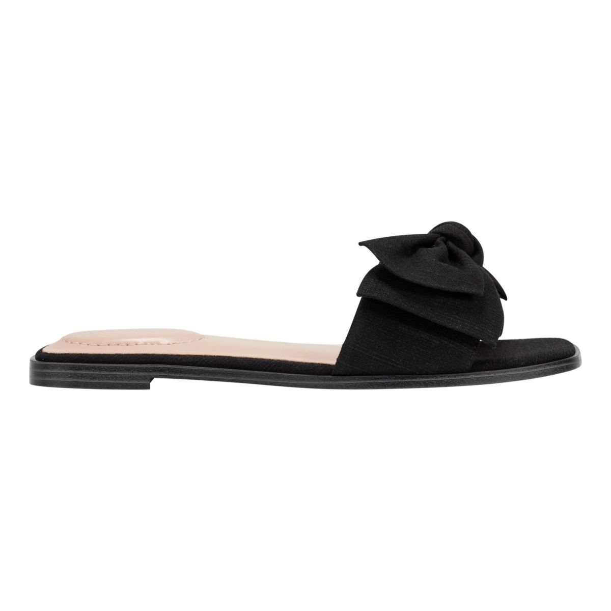 Violeta Slip-on Square Toe Casual Flat Sandals