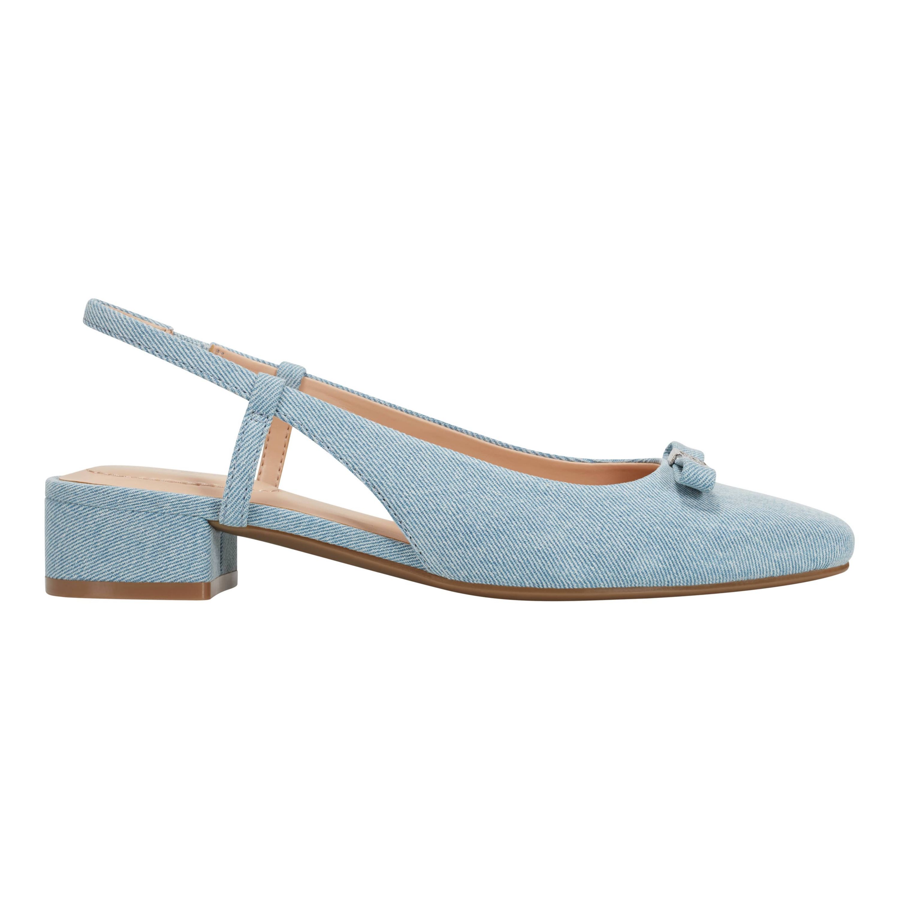 Andies Block Heel Slingback Dress Pumps