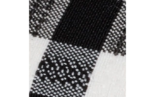 Black/White Plaid Gingham