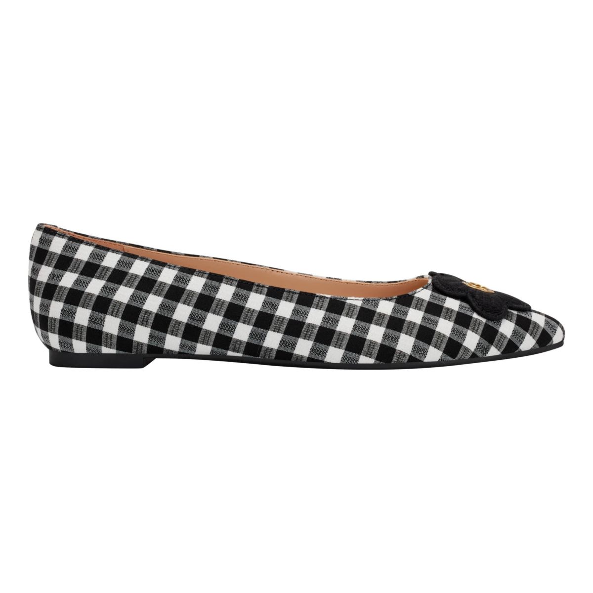 Starry Slip-on Pointy Toe Dress Flats