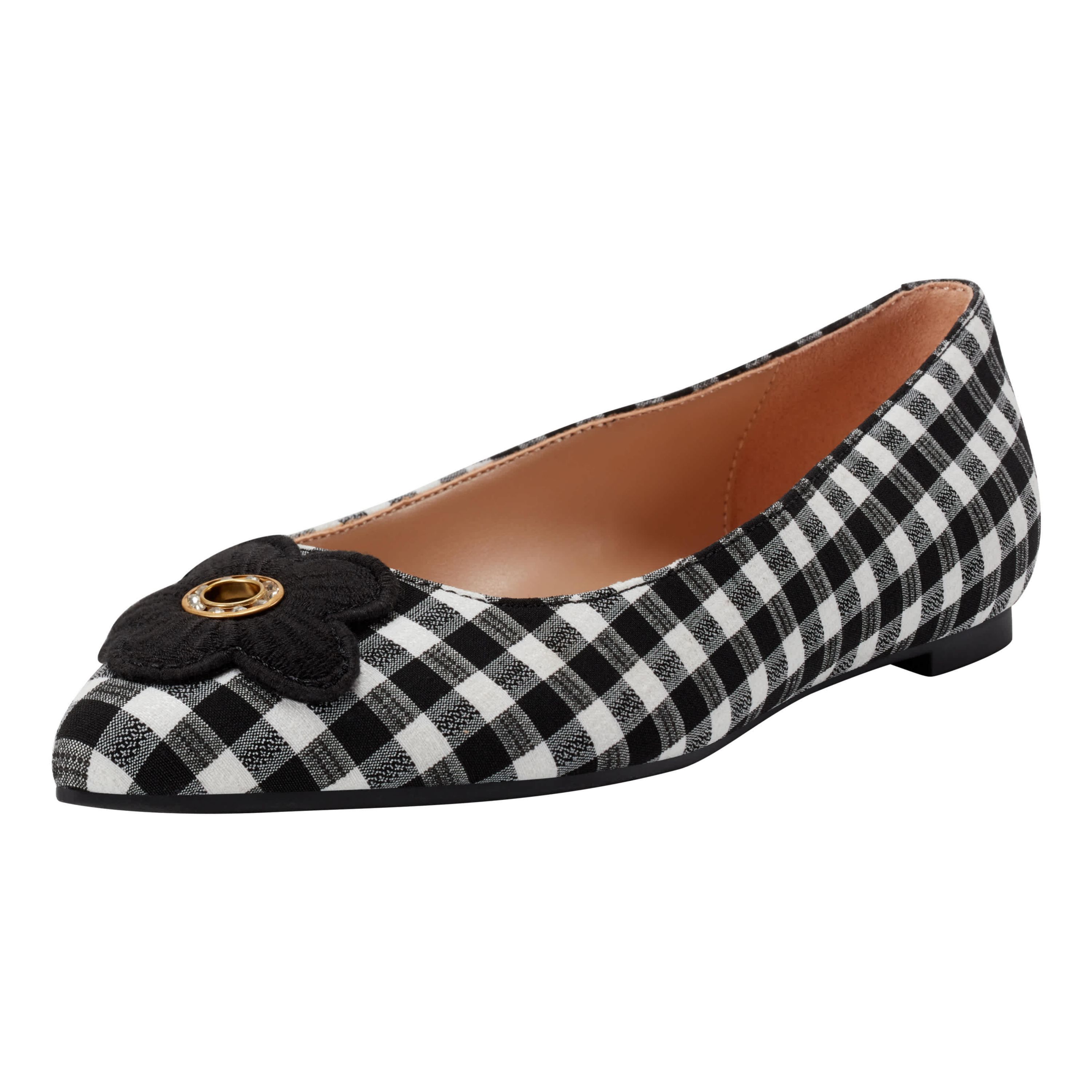 Starry Slip-on Pointy Toe Dress Flats