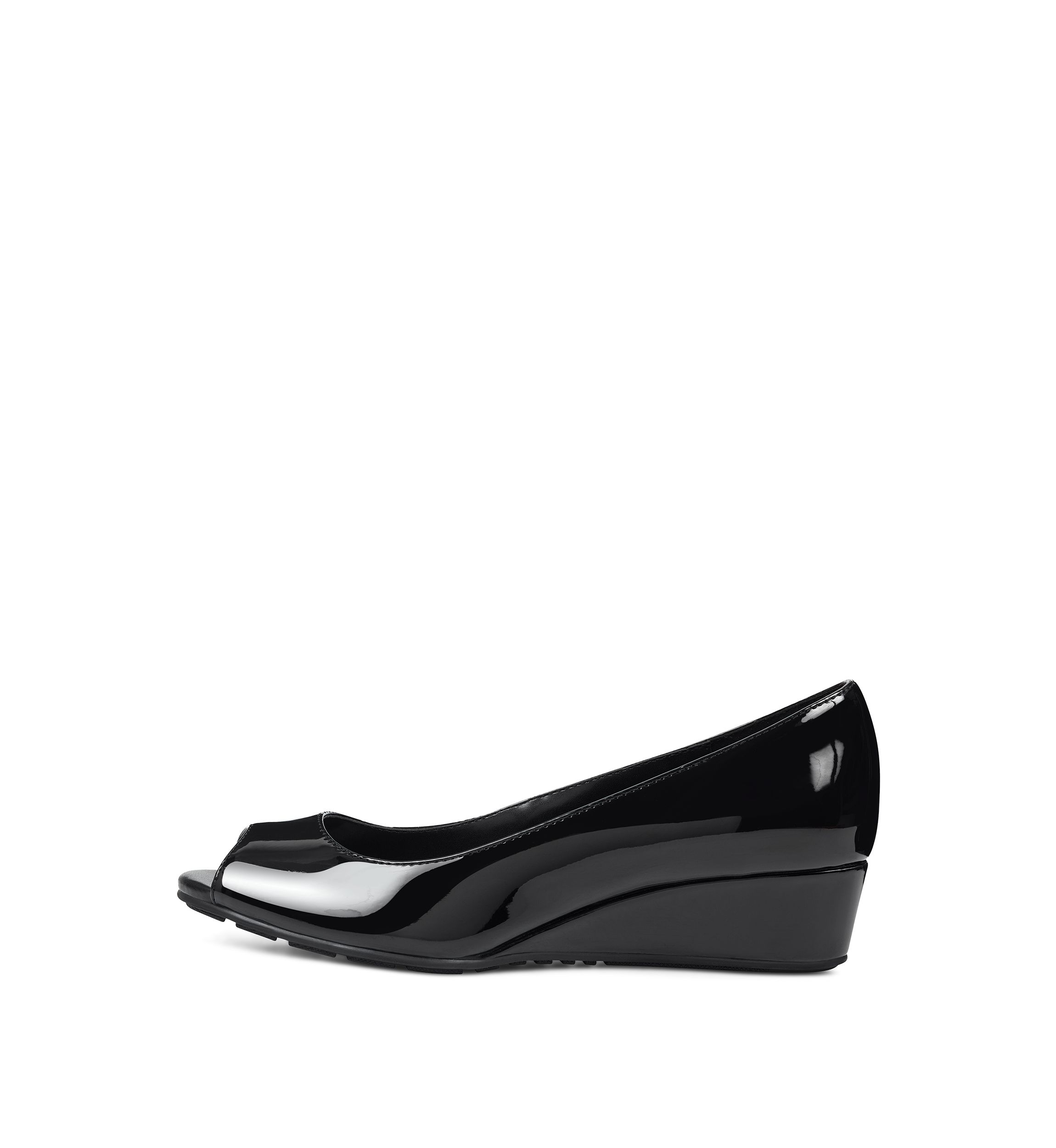 Candra Peep-Toe Dress Wedges