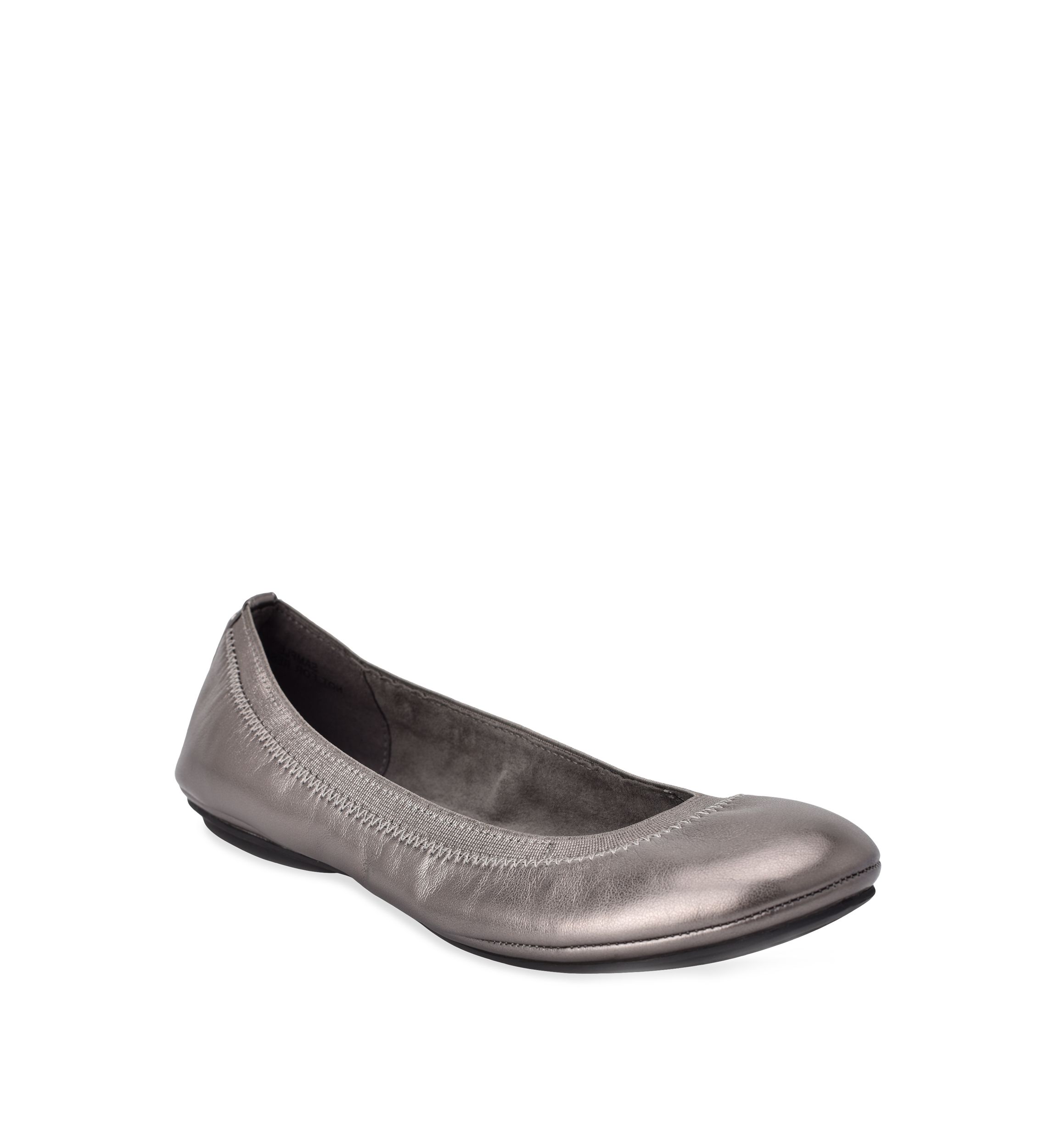 Edition Round Toe Elastic Topline Ballet Flats