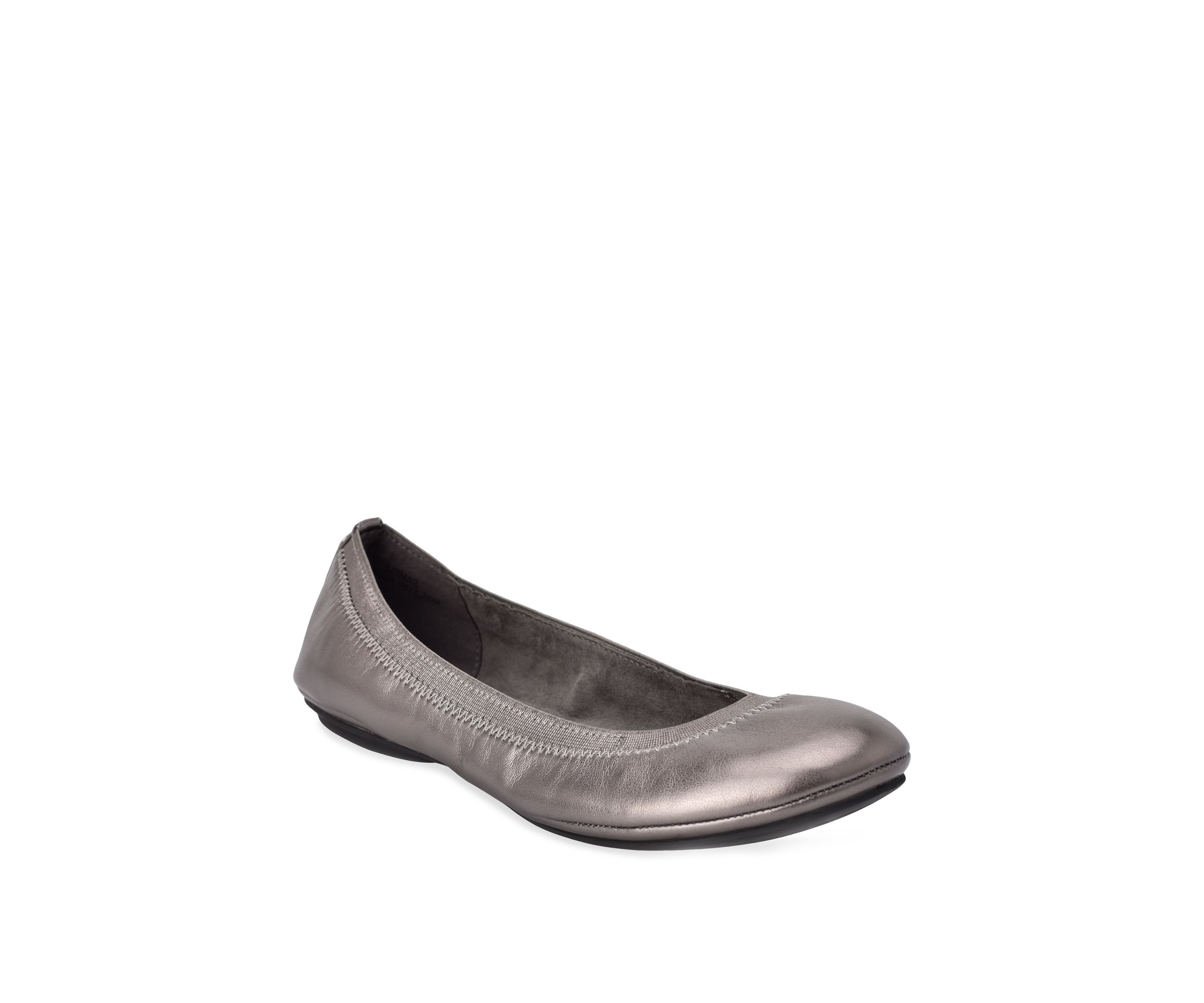 Edition Round Toe Elastic Topline Ballet Flats