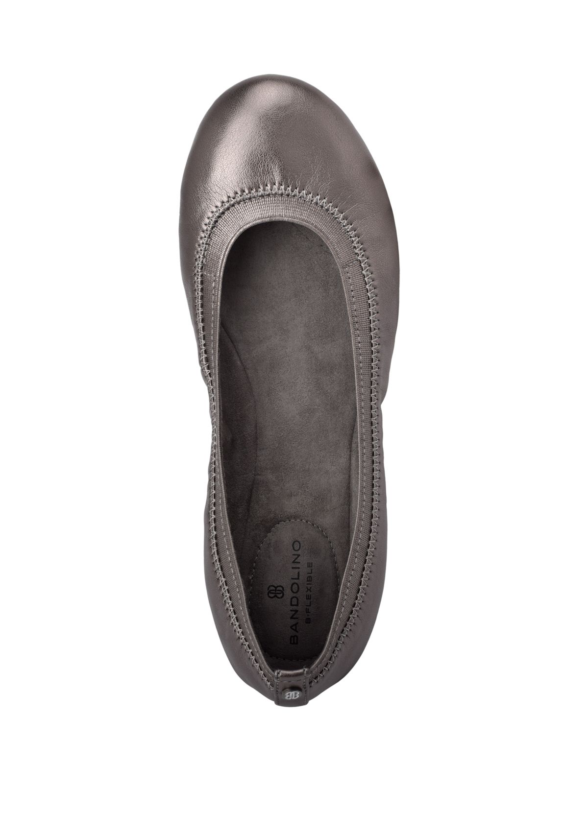 Edition Round Toe Elastic Topline Ballet Flats