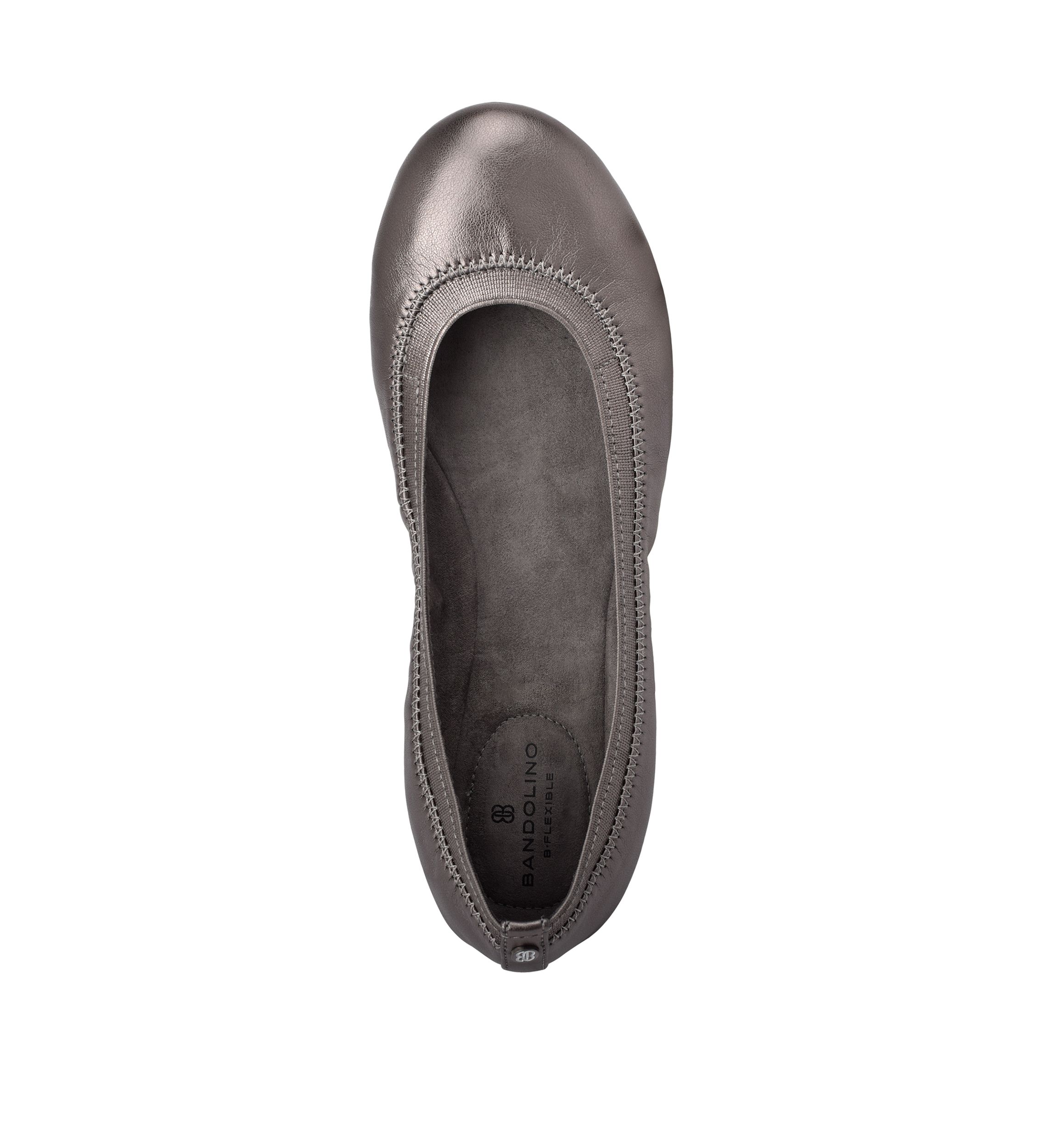 Edition Round Toe Elastic Topline Ballet Flats