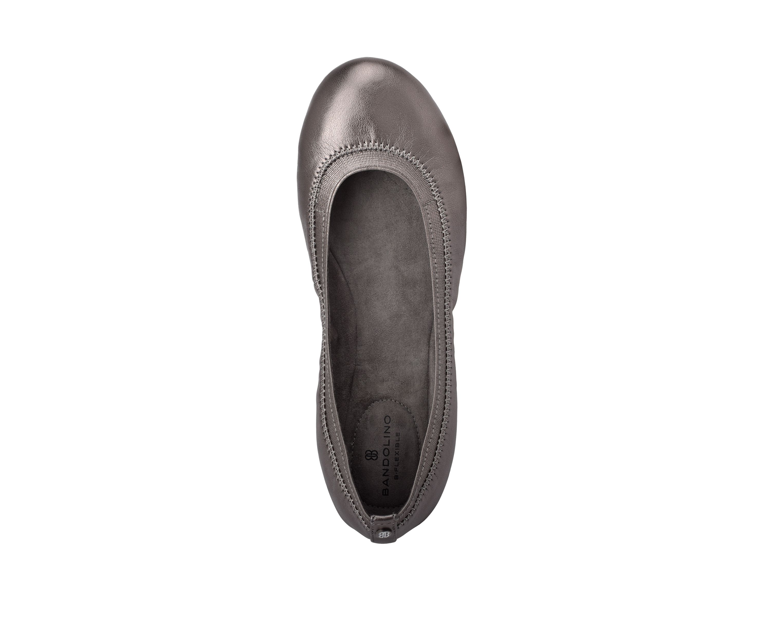 Edition Round Toe Elastic Topline Ballet Flats