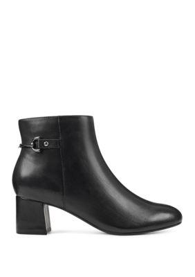 Masie Block Heel Booties