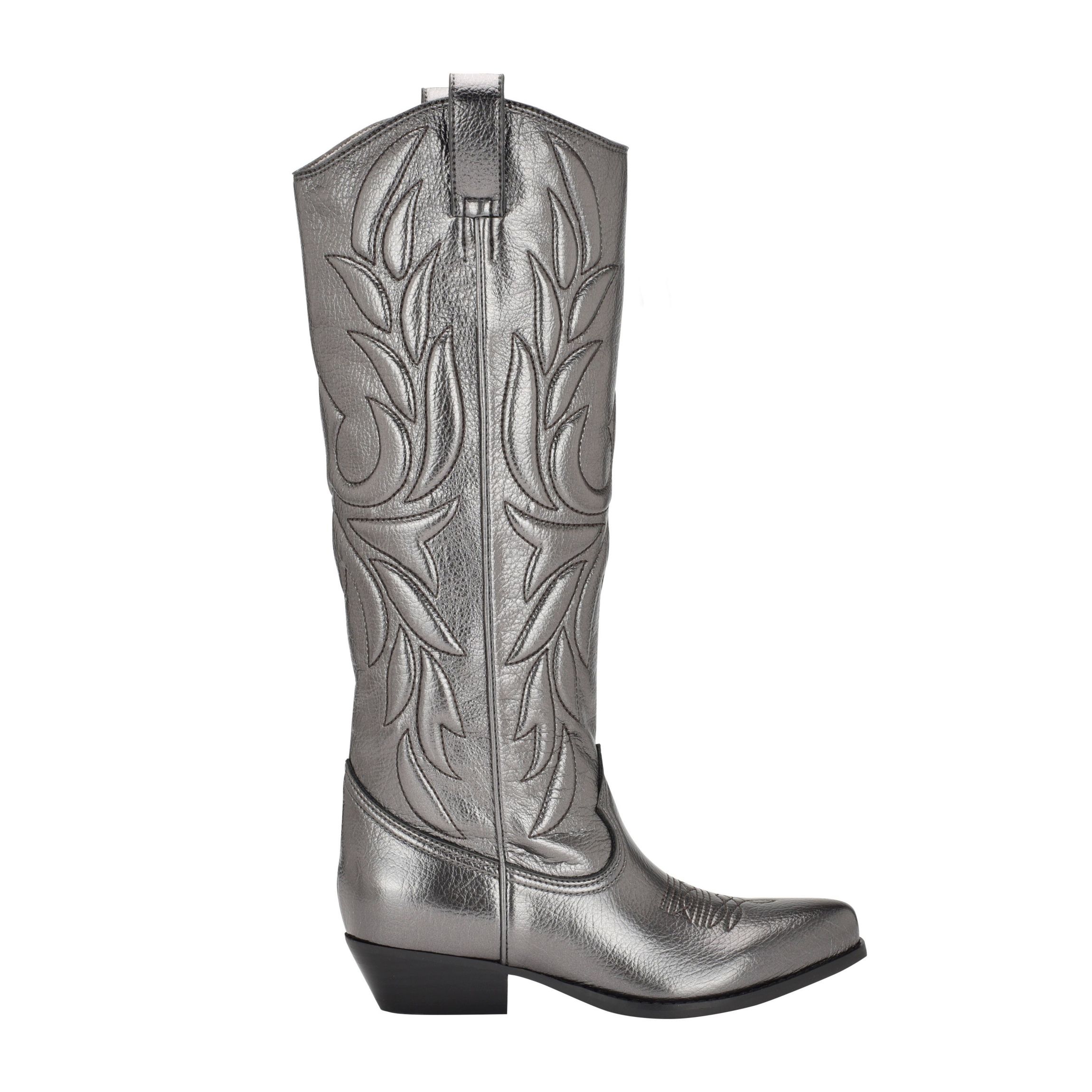 Ginnifer Tall Low BlockHeel Cowboy Boots